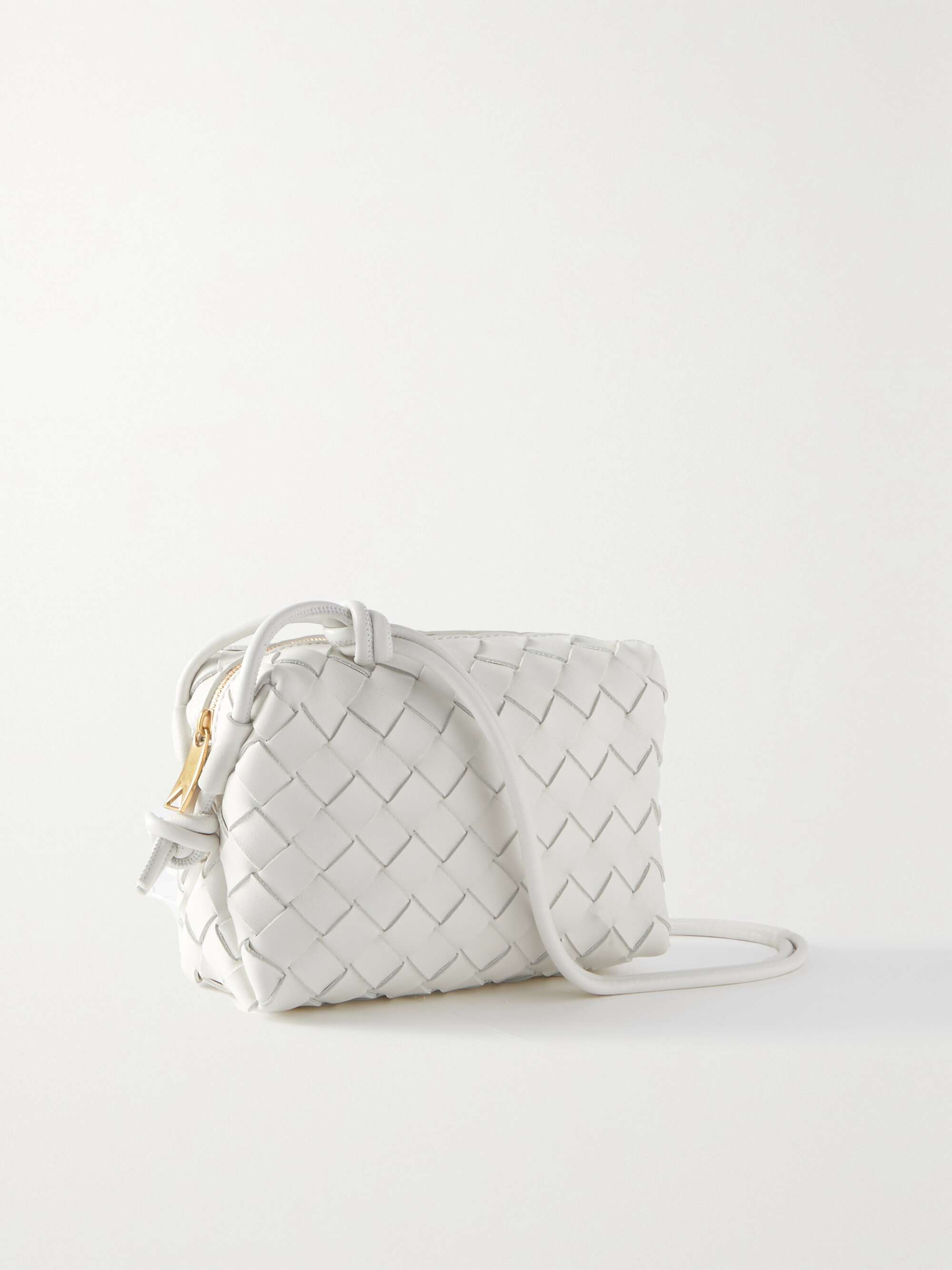 BOTTEGA VENETA Loop mini intrecciato leather shoulder bag