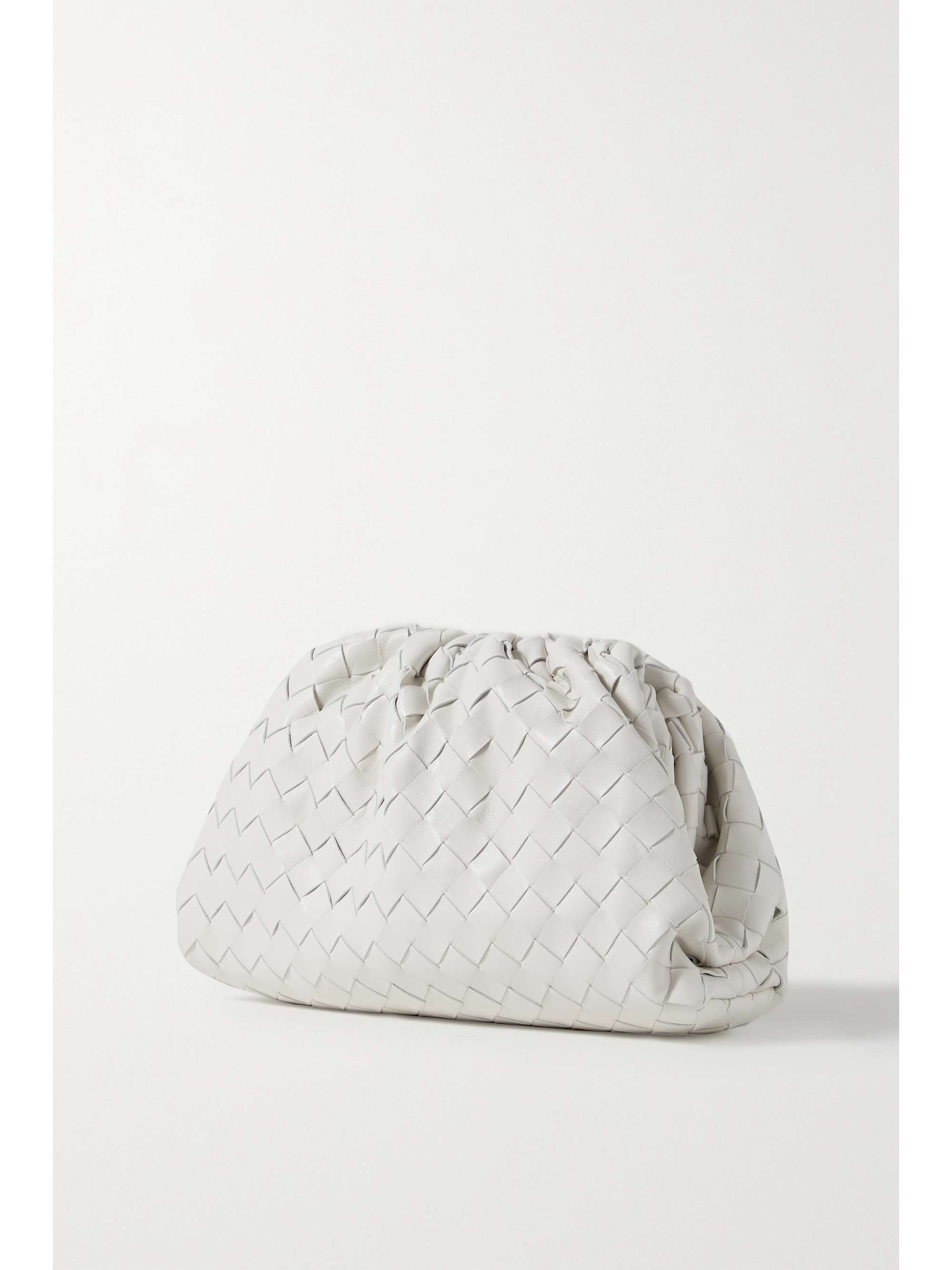 BOTTEGA VENETA Teen Pouch small gathered intrecciato leather clutch