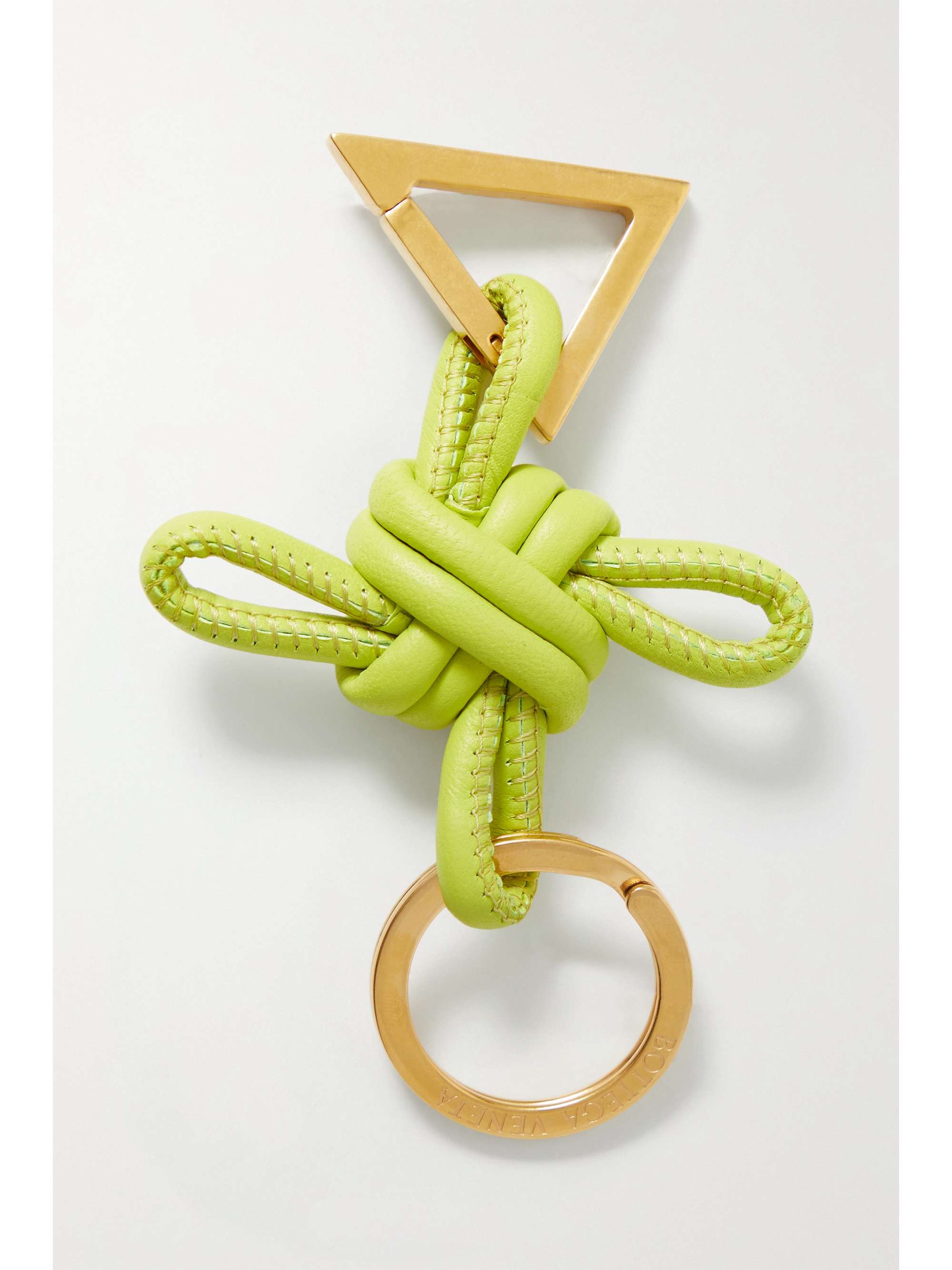 BOTTEGA VENETA Knotted leather keyring