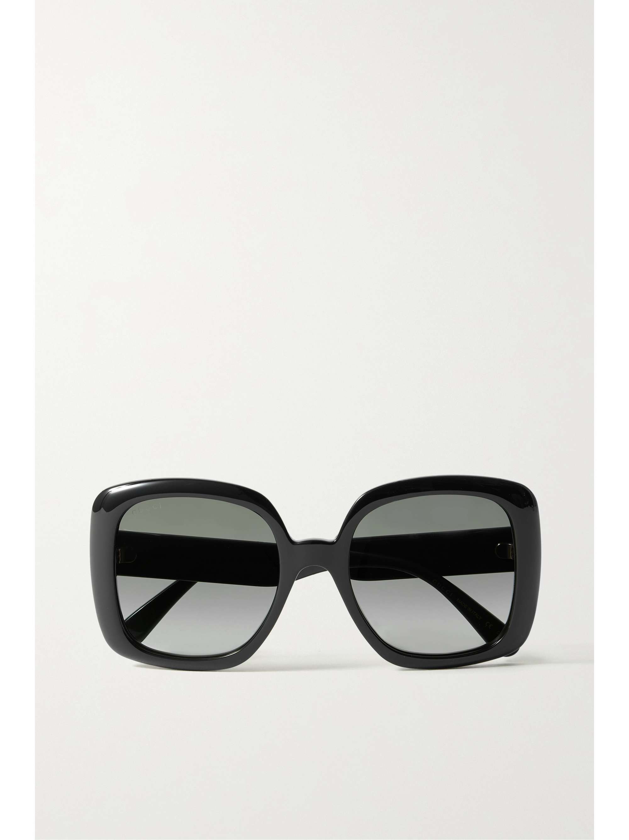 Large square frame acetate sunglasses Clearance