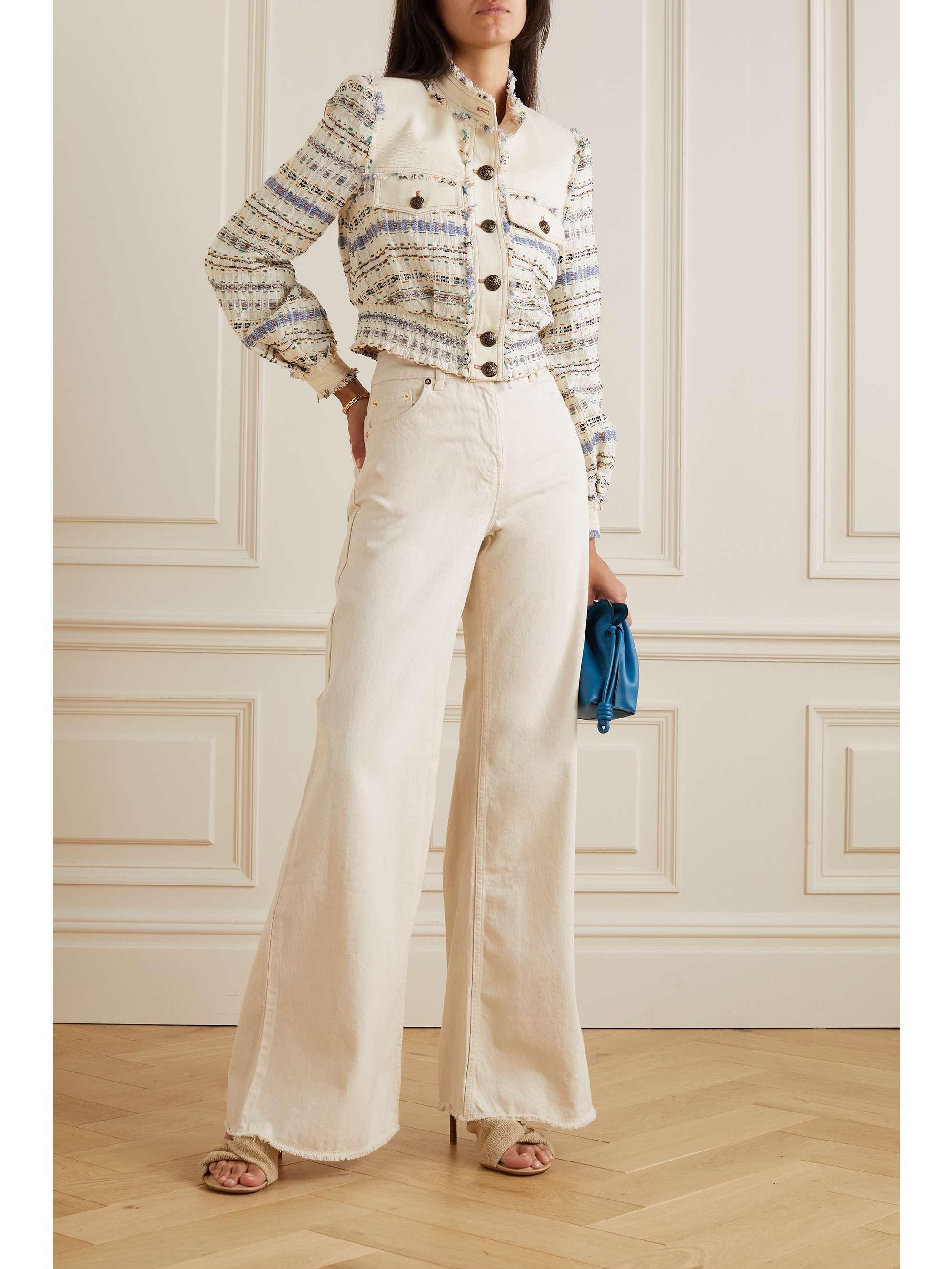 veronica beard cropped jacket