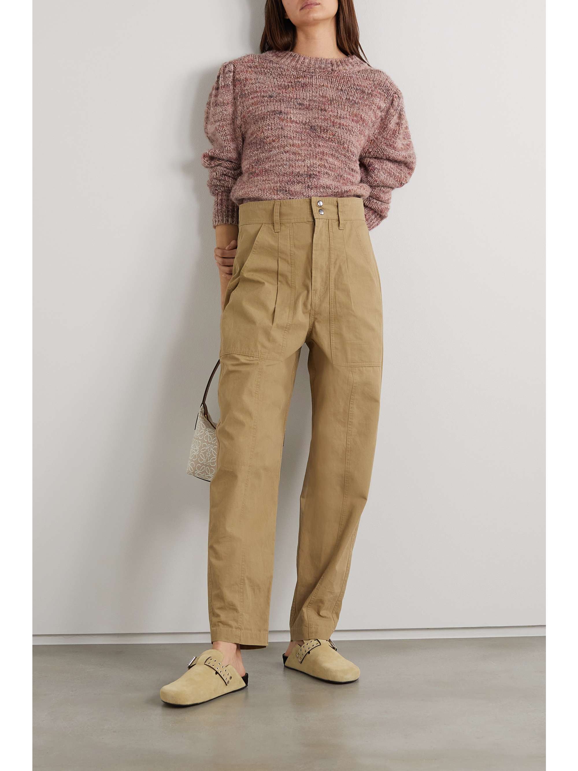 ISABEL Kiana cotton-canvas pants | NET-A-PORTER