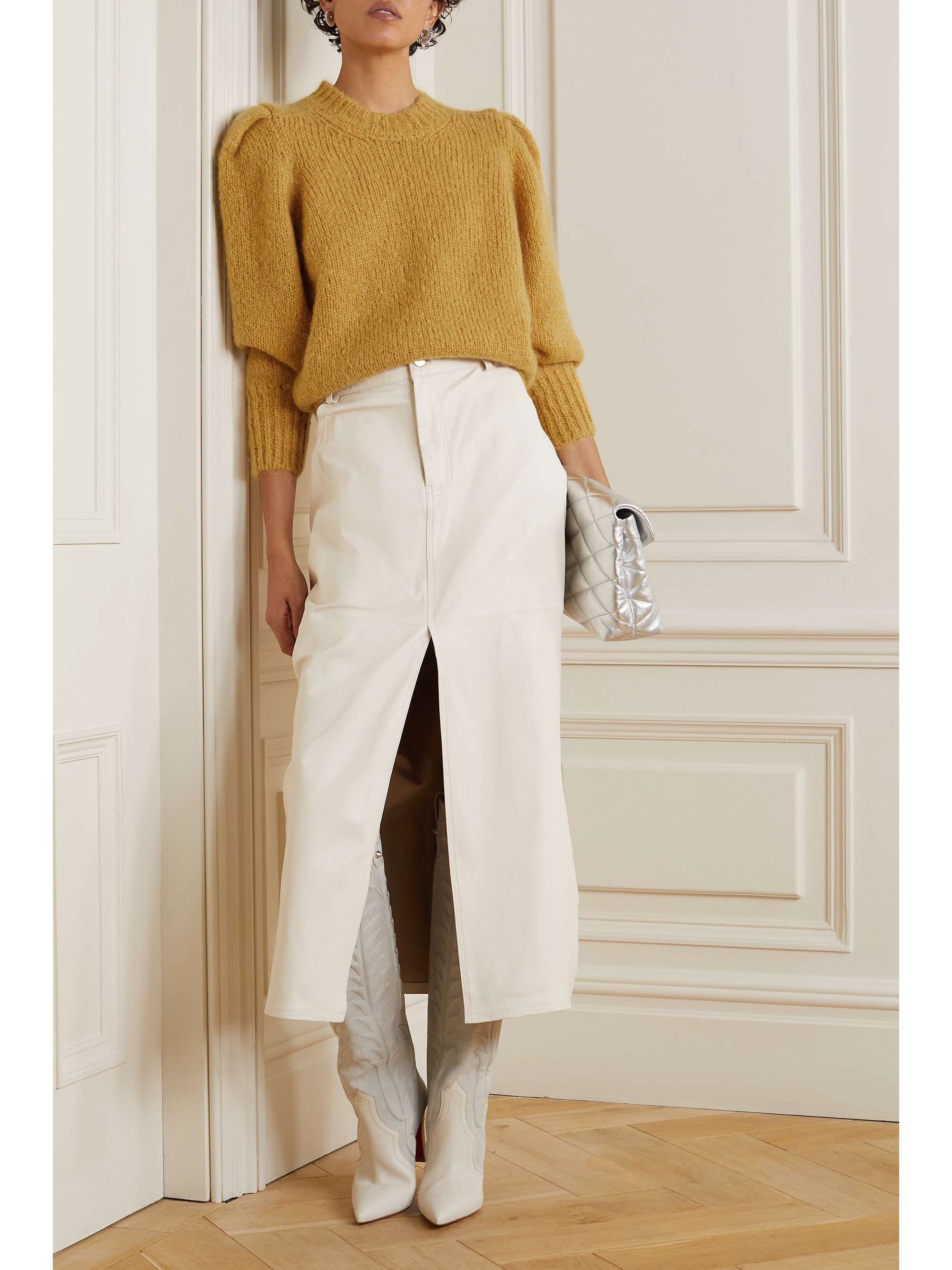 ISABEL MARANT Pull en mohair mélangé Emma