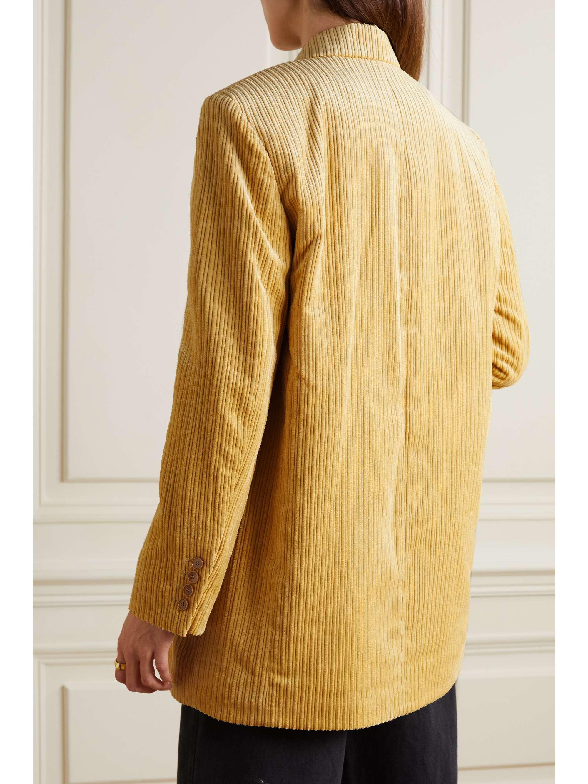 ISABEL MARANT Haneva double-breasted corduroy blazer