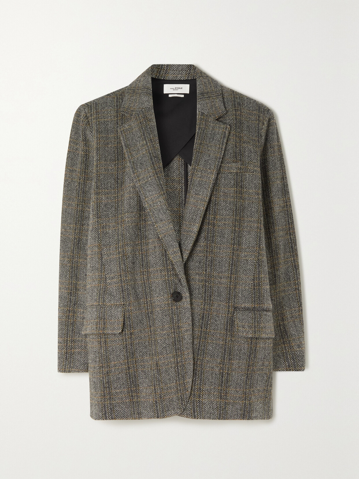 Marant Étoile - Cikaito Herringbone Wool Blazer - Neutrals