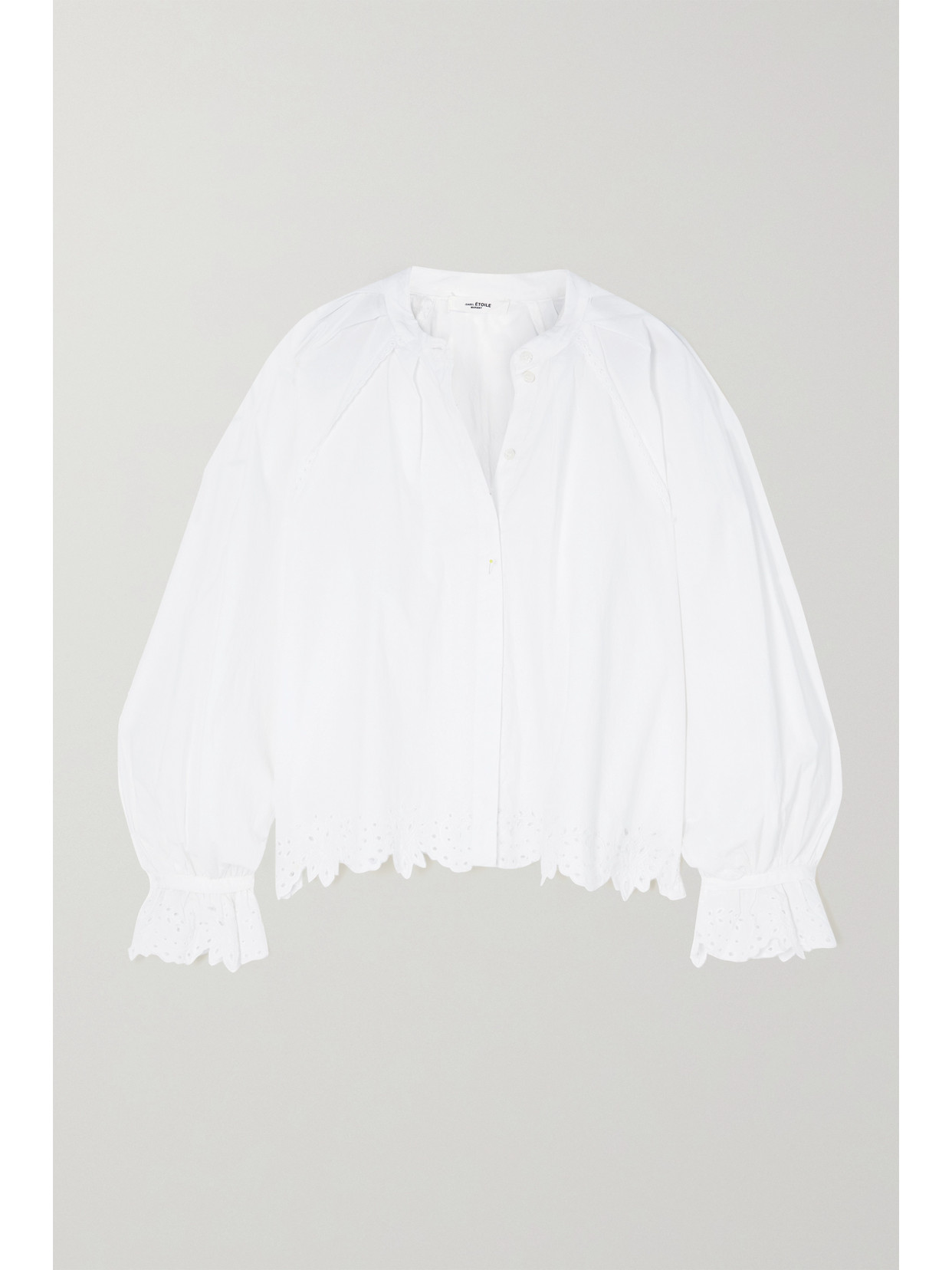 Marant Étoile - Ciladwel Broderie Anglaise Cotton Blouse - White