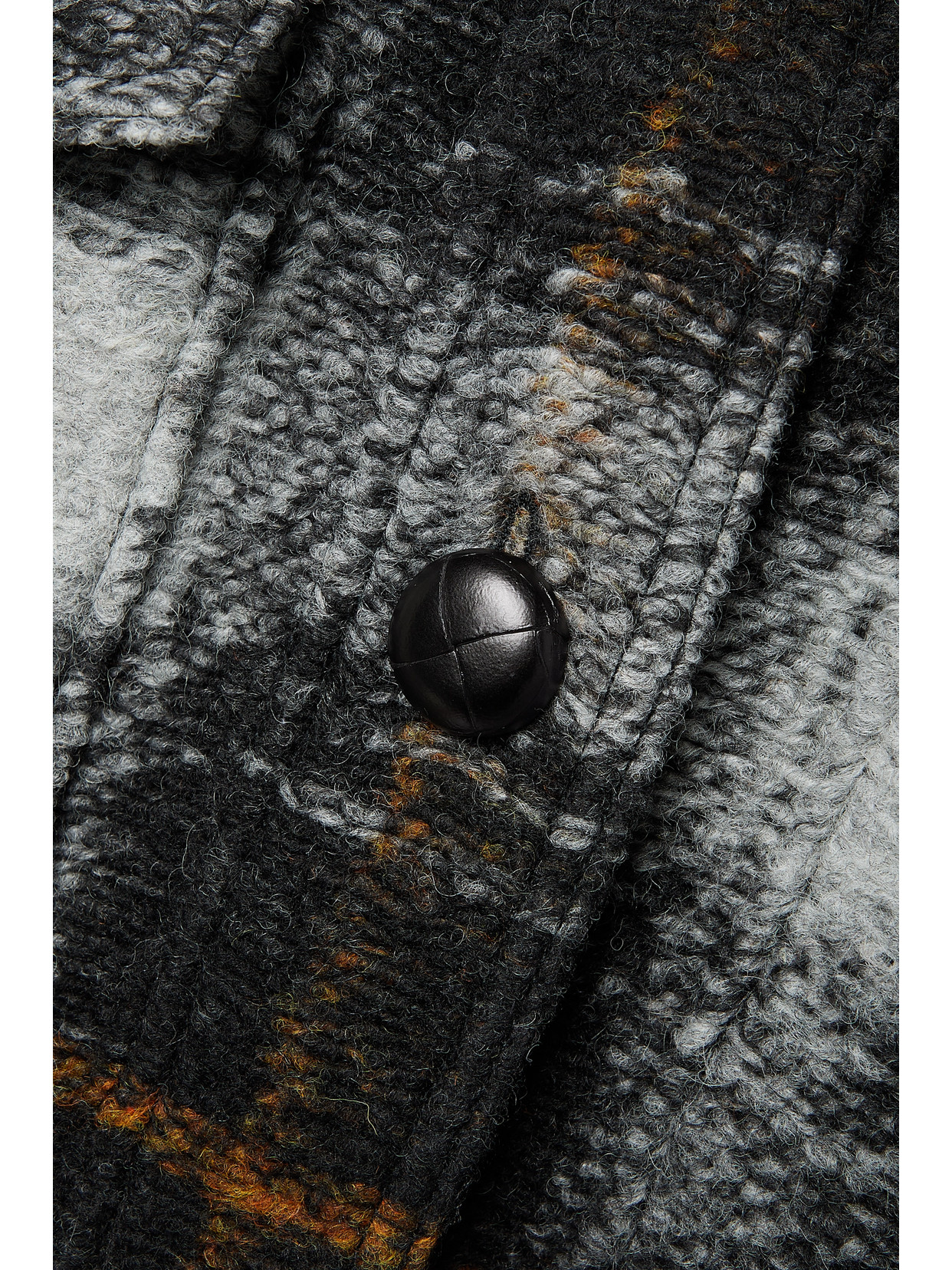 Marant Étoile - Harveli Oversized Checked Wool-Blend Jacket
