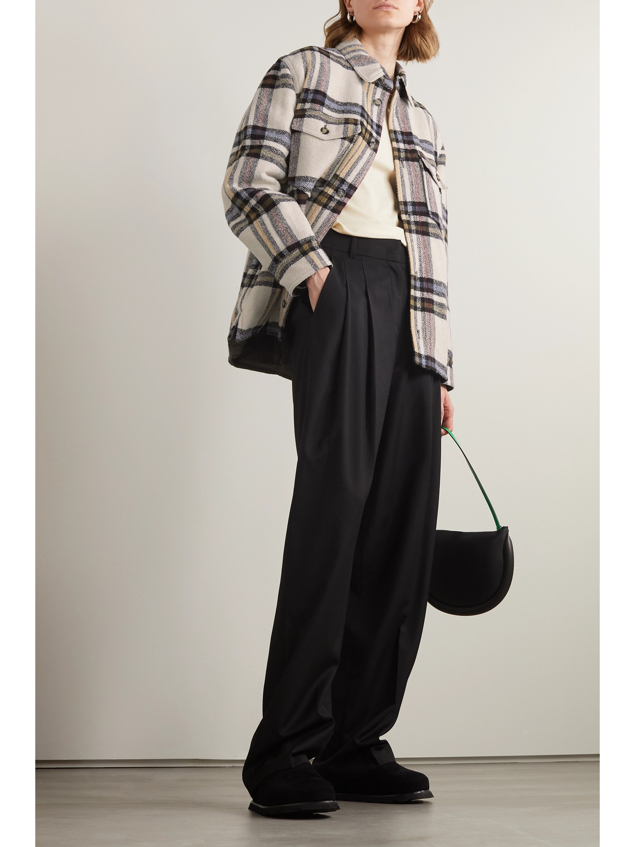 Marant Étoile - Ervey Checked Flannel Jacket