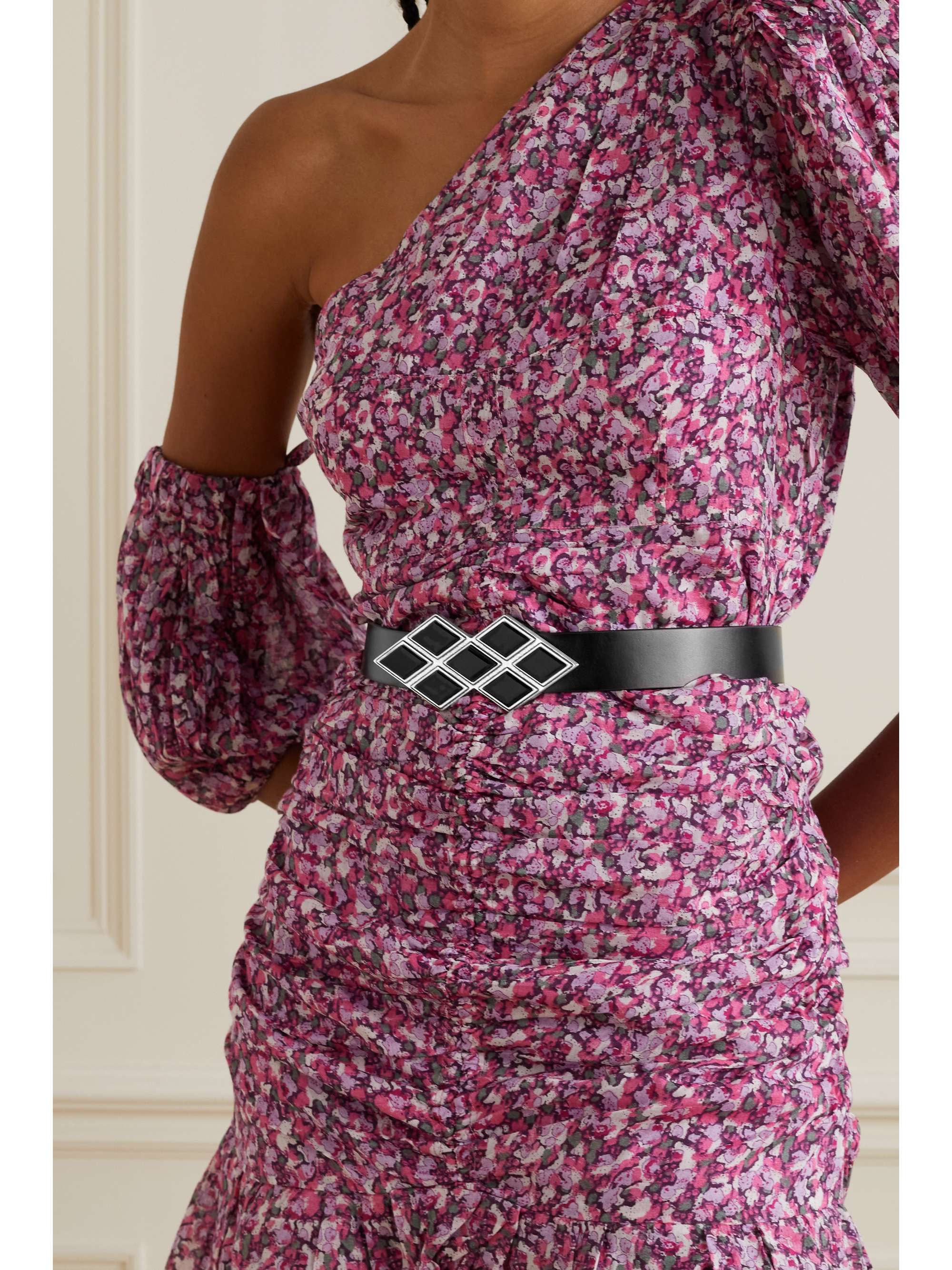 ISABEL MARANT Natercia embellished leather belt