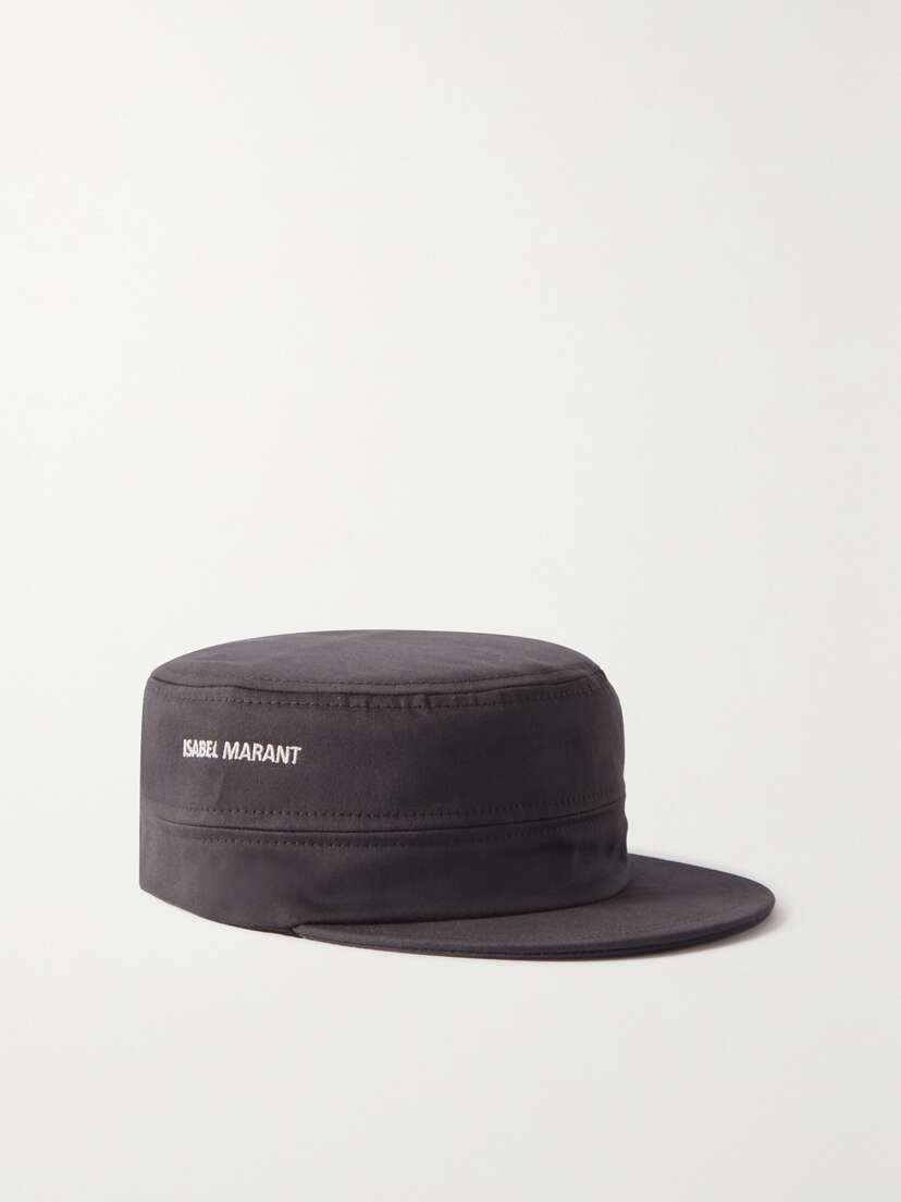 Isabel Marant Siacca Embroidered Cotton Cap - - One size