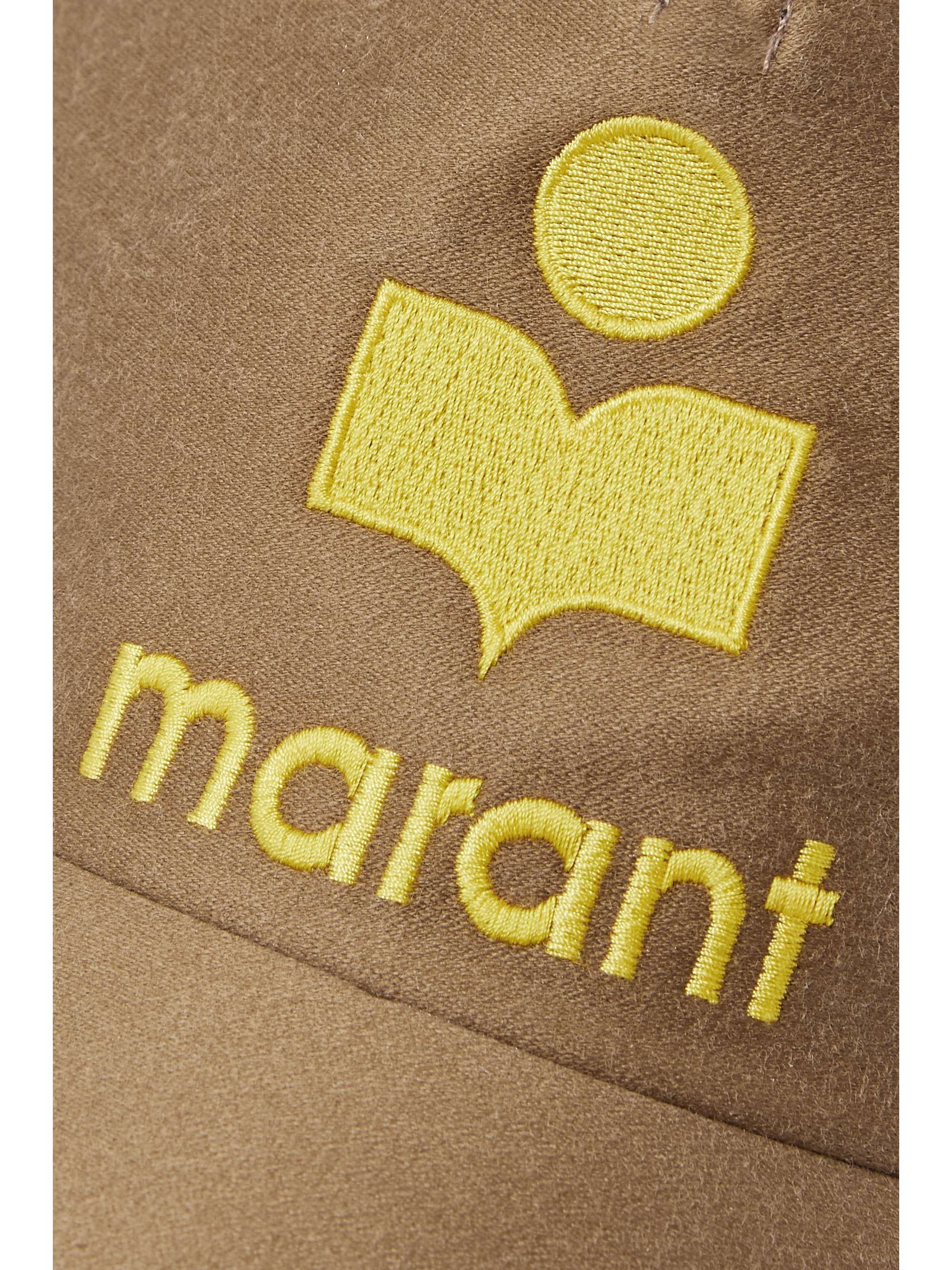 ISABEL MARANT Tyron embroidered cotton-canvas baseball cap
