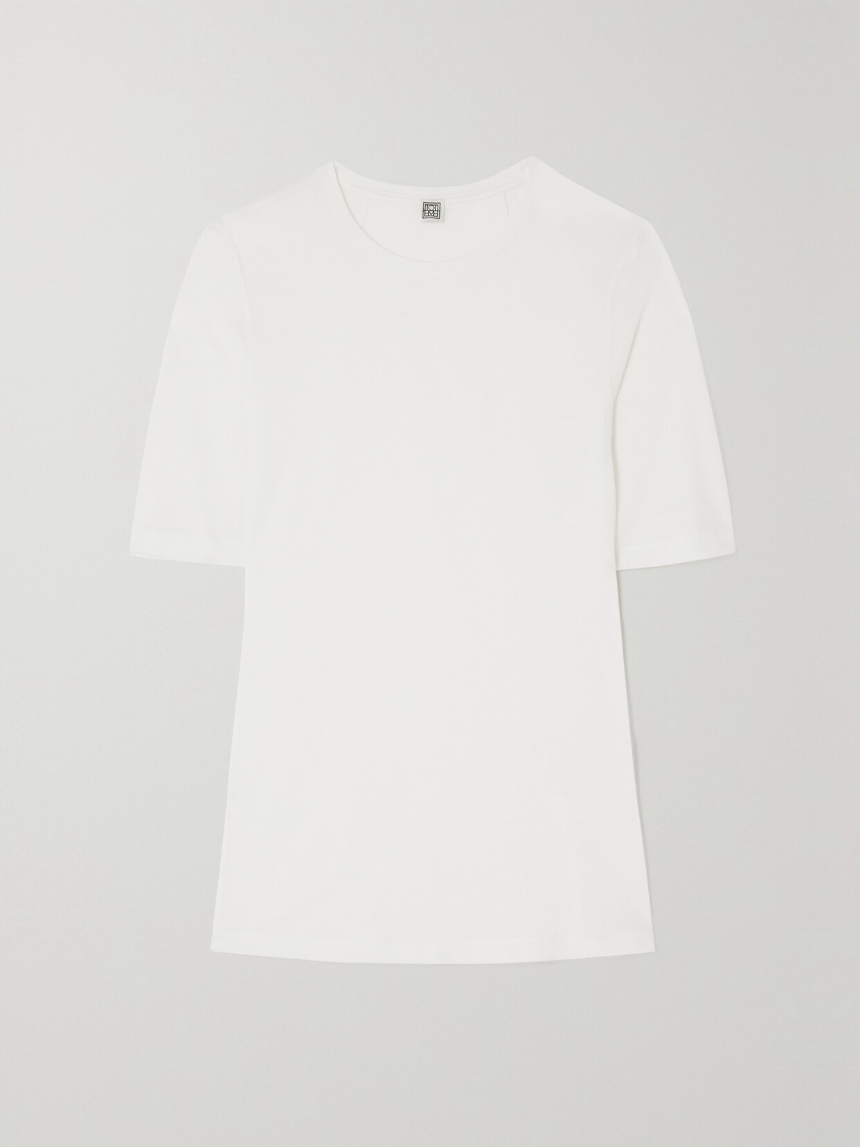 Totême Modal-blend Jersey T-shirt In Off-white