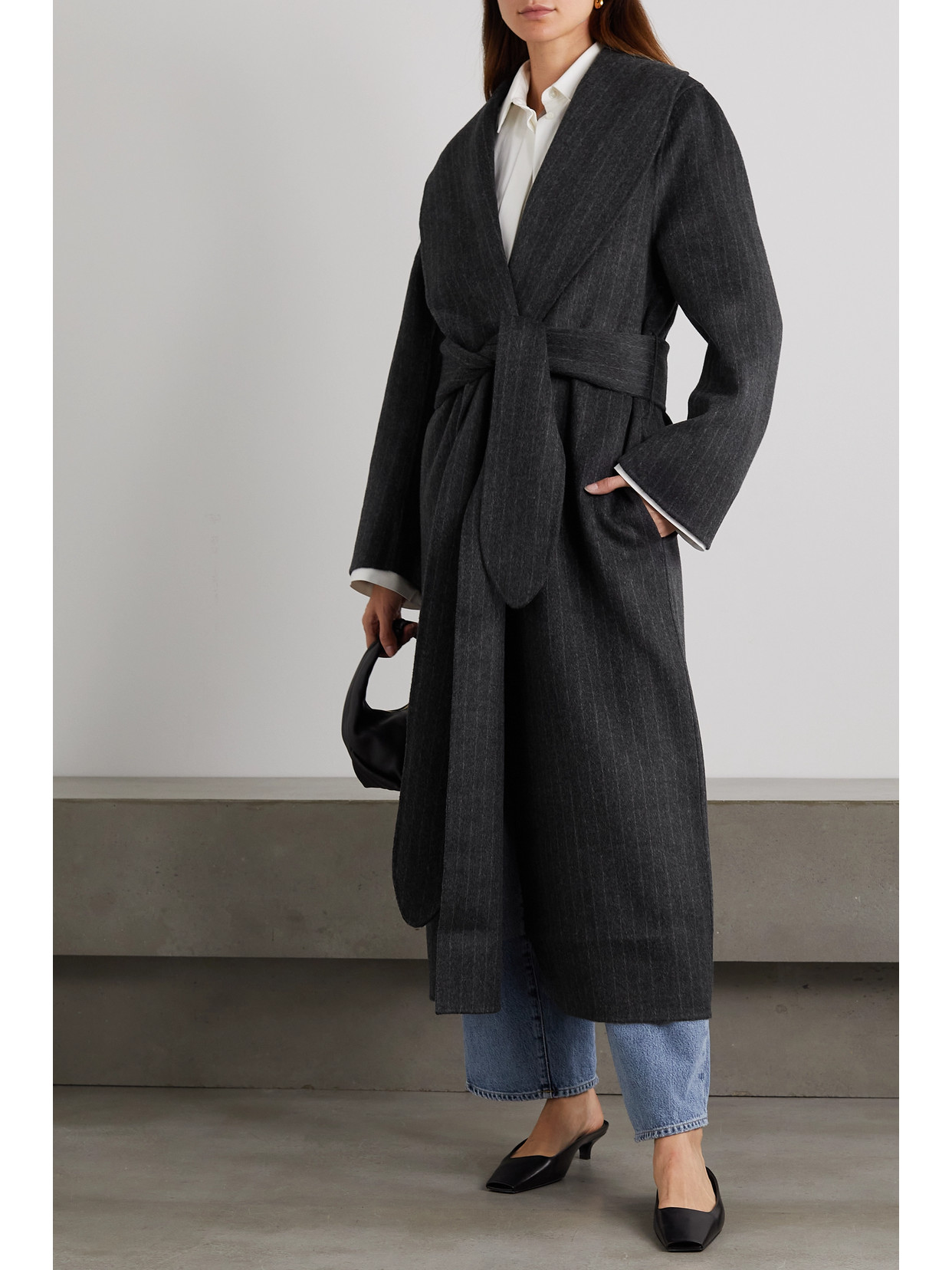 Toteme pinstripe coat Clearance