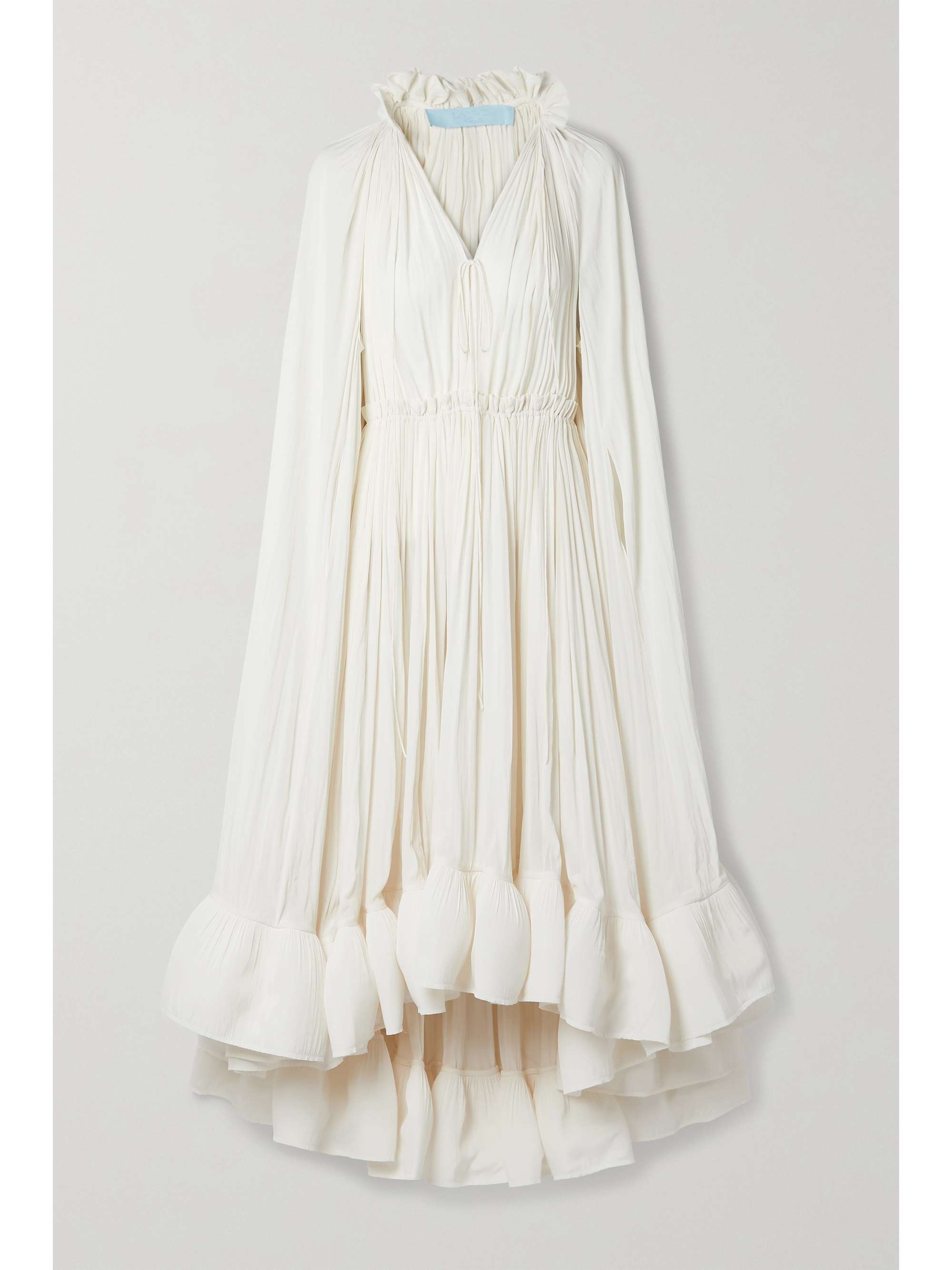 ruffled crepe dress | LANVIN 