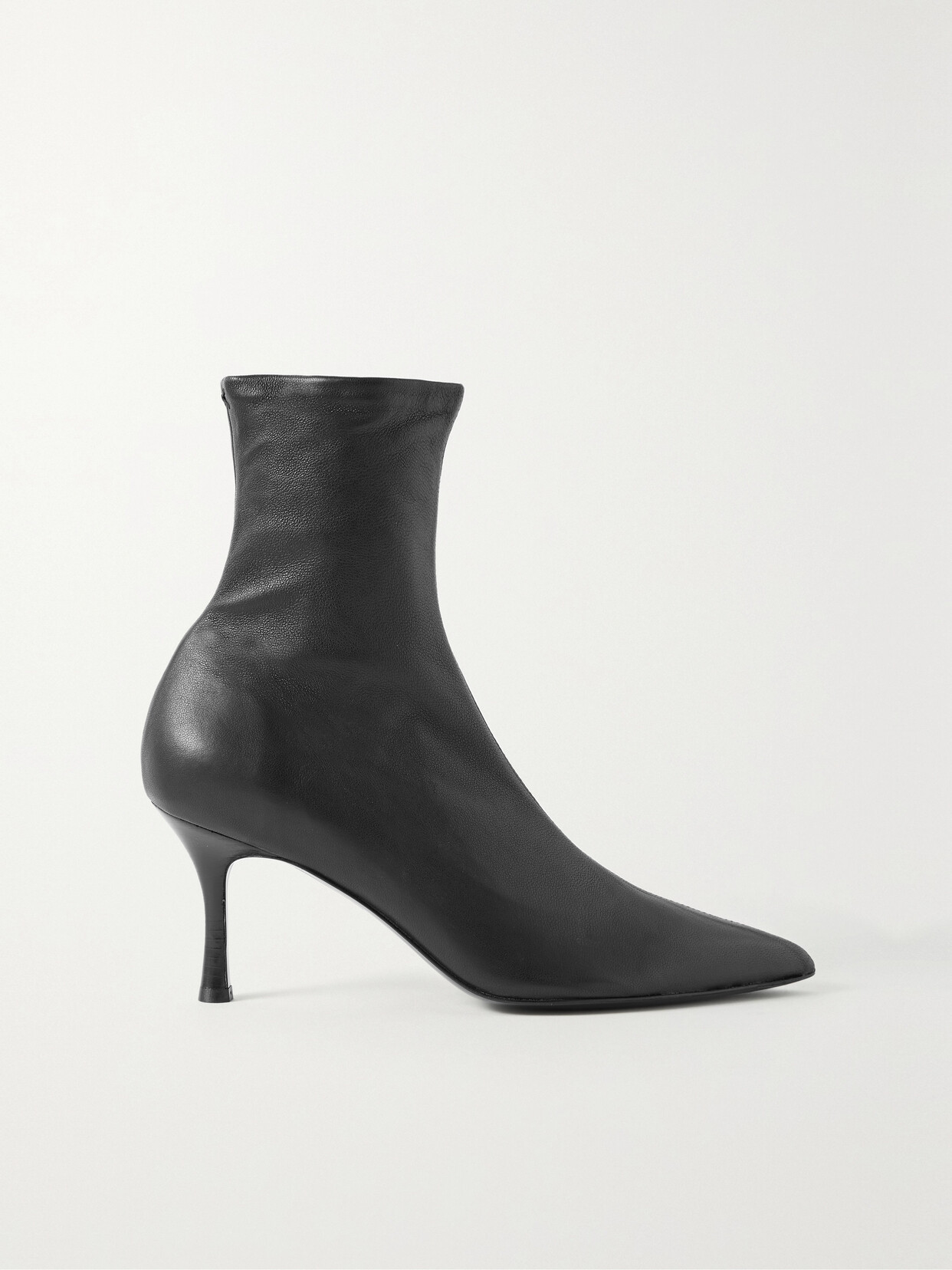 Rag & Bone Brea Glove Stiletto Ankle Boots In Black Leather