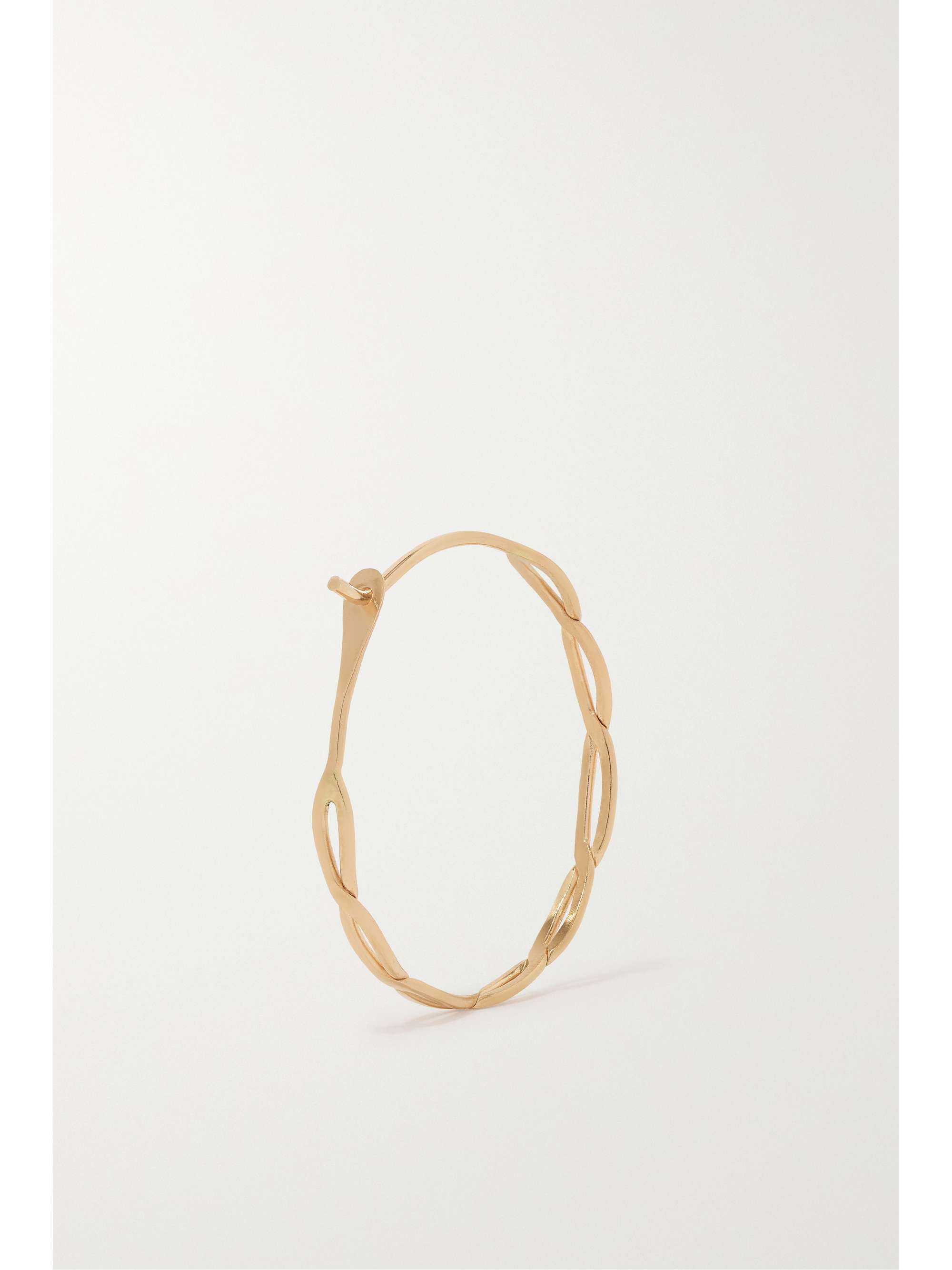 MELISSA JOY MANNING 14-karat recycled gold hoop earrings