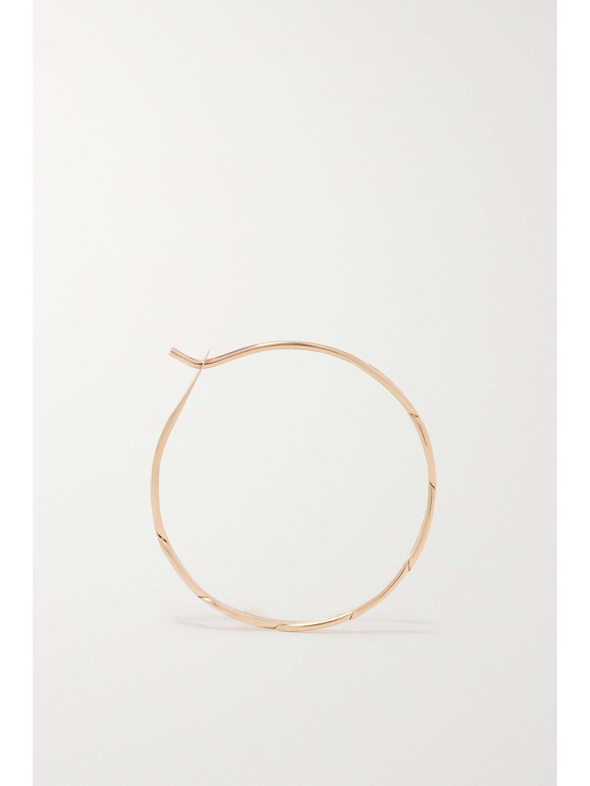 MELISSA JOY MANNING 14-karat recycled gold hoop earrings