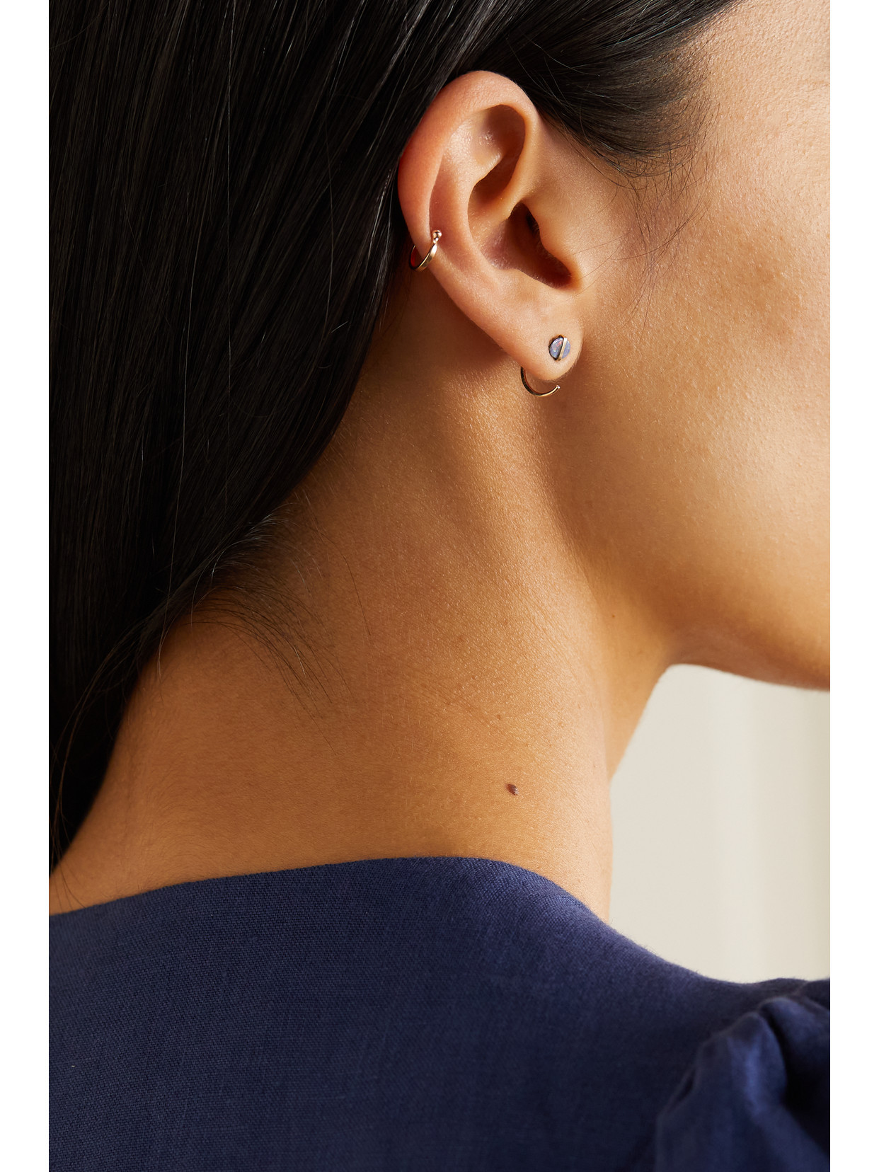 Melissa Joy Manning 14-karat Recycled Gold Opal Earrings In Gold