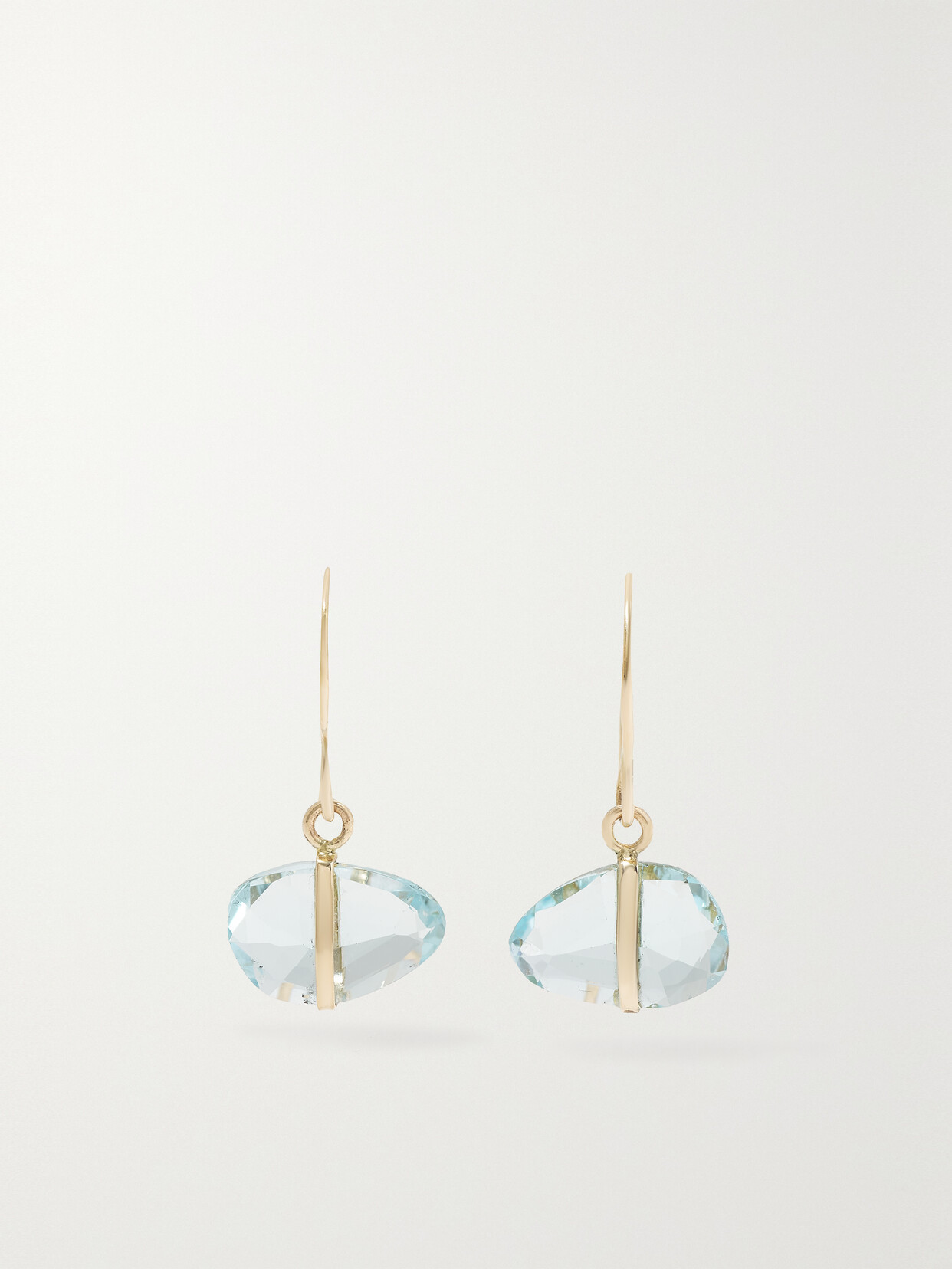 Melissa Joy Manning 14-karat Recycled Gold Topaz Earrings