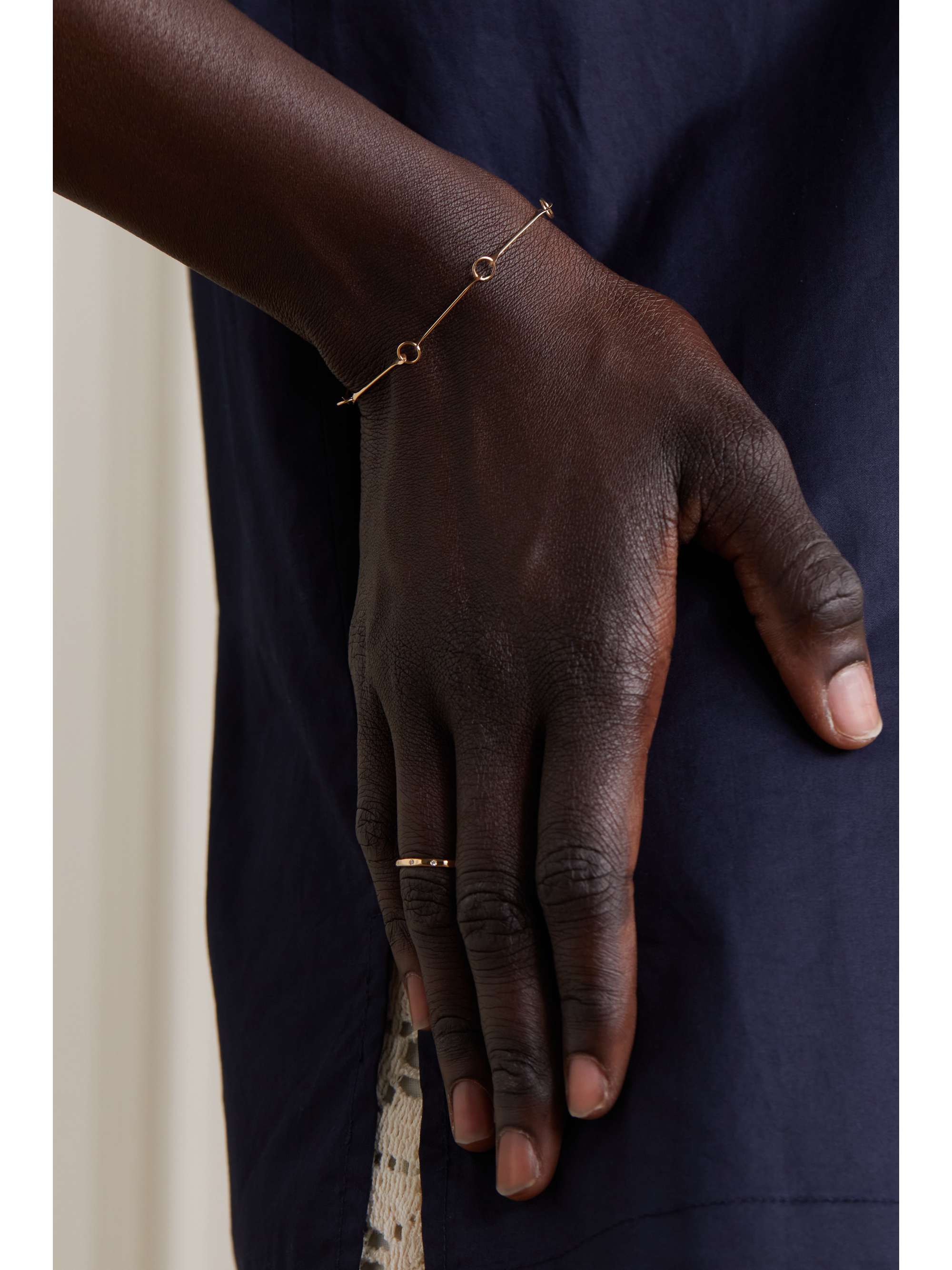 MELISSA JOY MANNING Armband aus recyceltem 14 Karat Gold