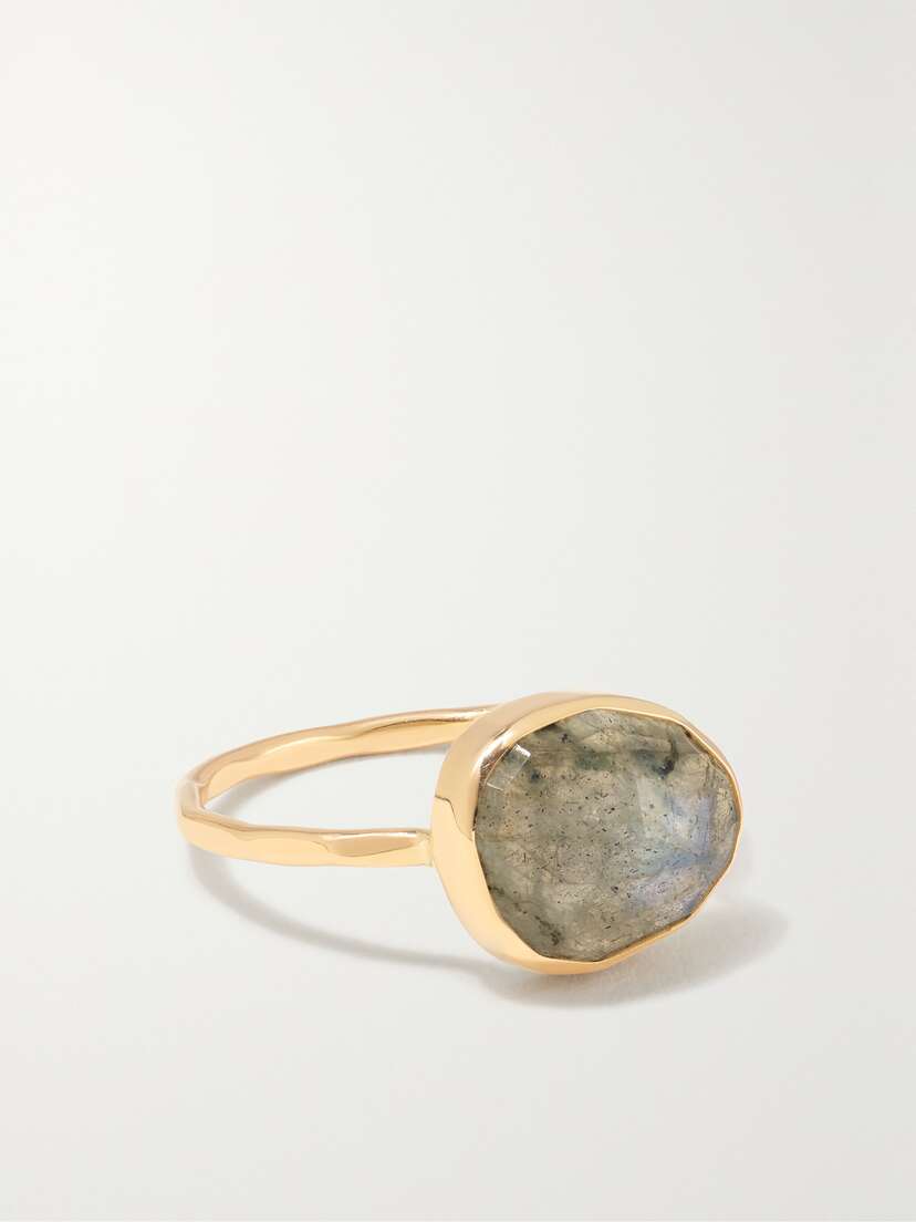 Melissa Joy Manning 14-karat Recycled Gold Labradorite Ring