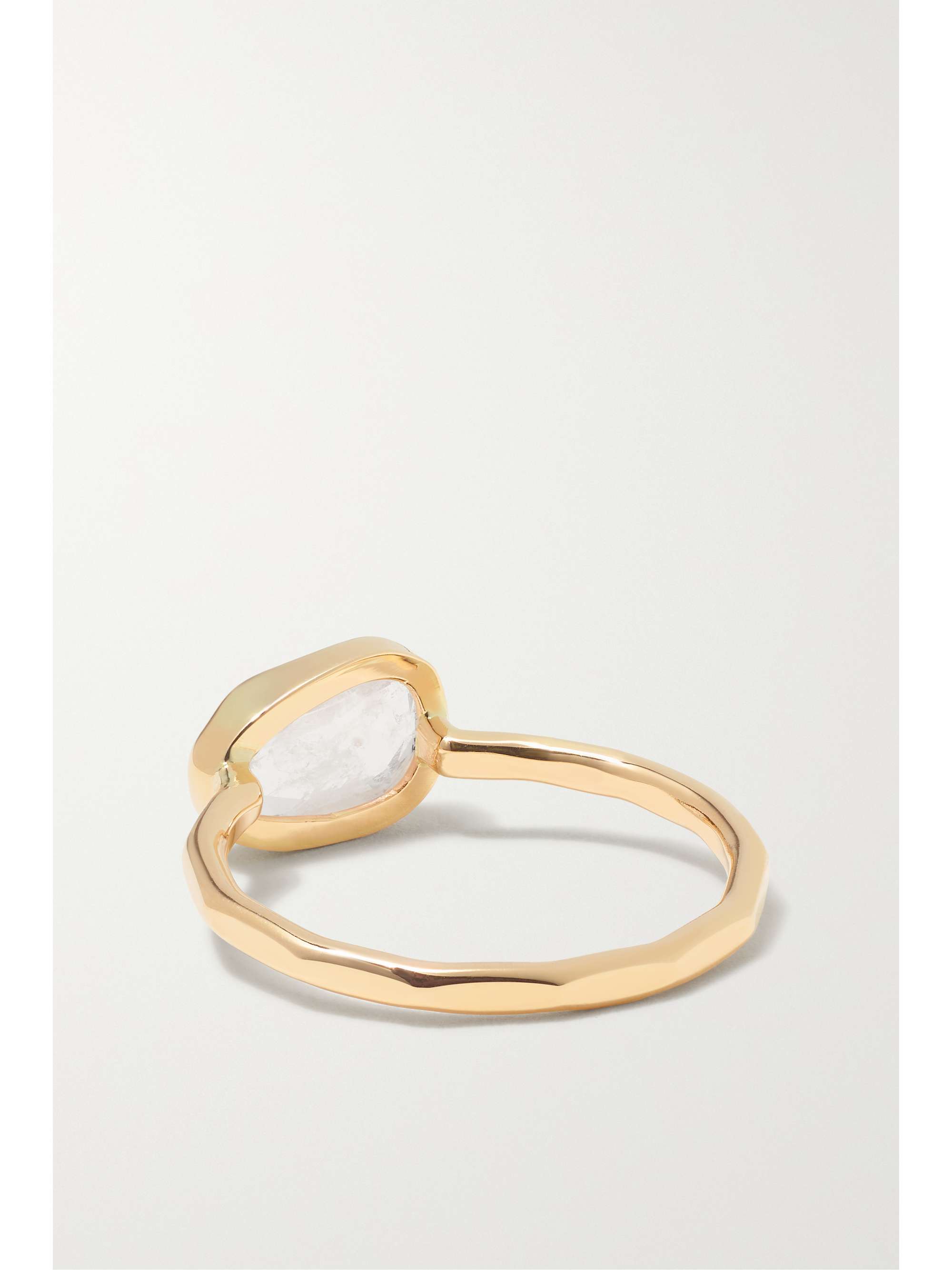 MELISSA JOY MANNING 14-karat recycled gold moonstone ring