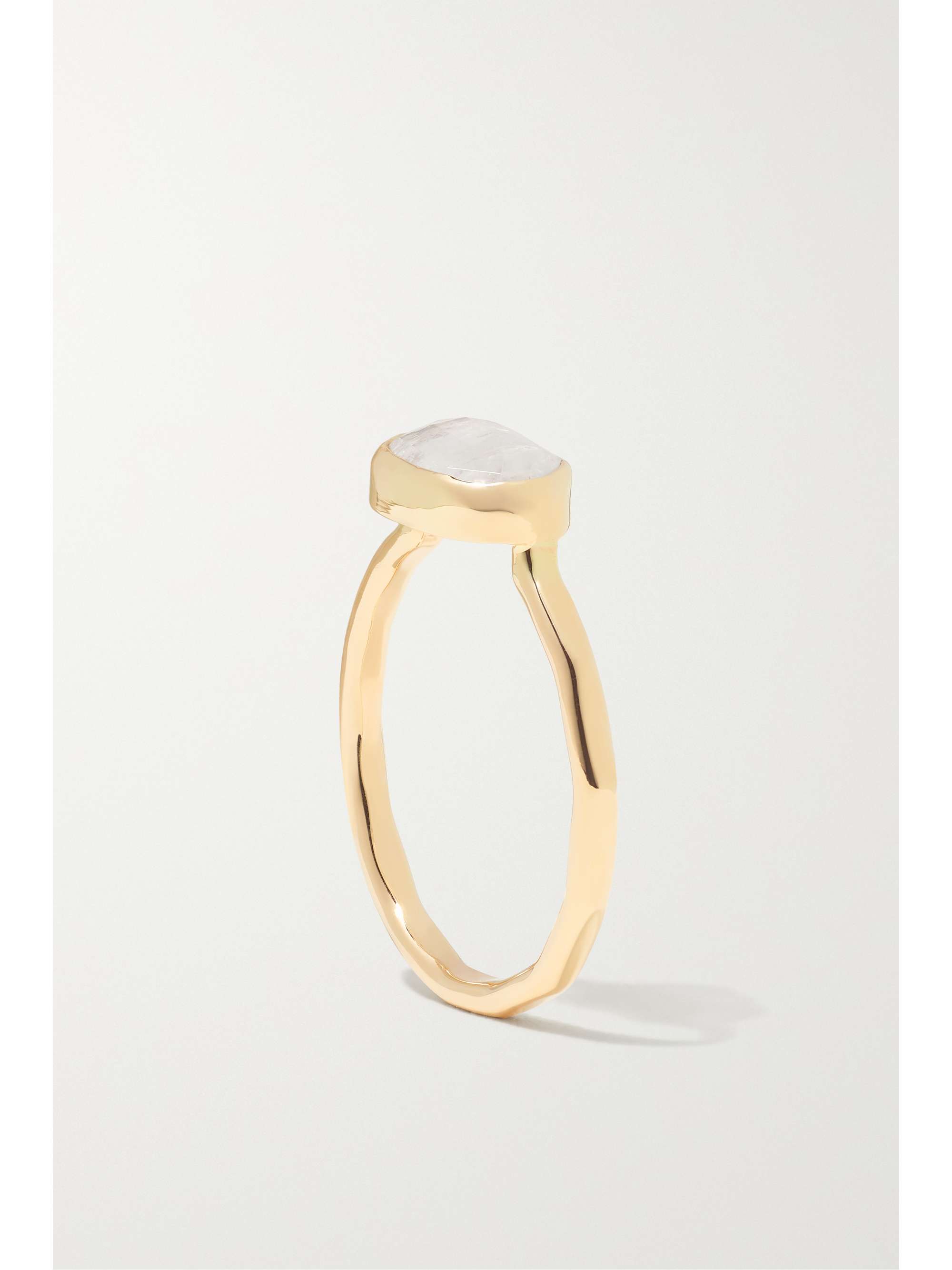 MELISSA JOY MANNING 14-karat recycled gold moonstone ring