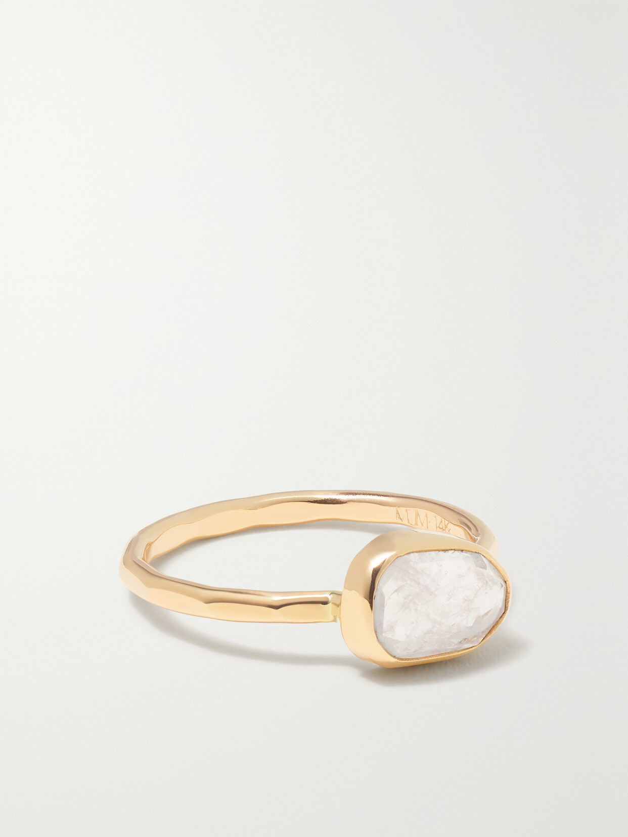 Melissa Joy Manning - 14-karat Recycled Gold Moonstone Ring - 5