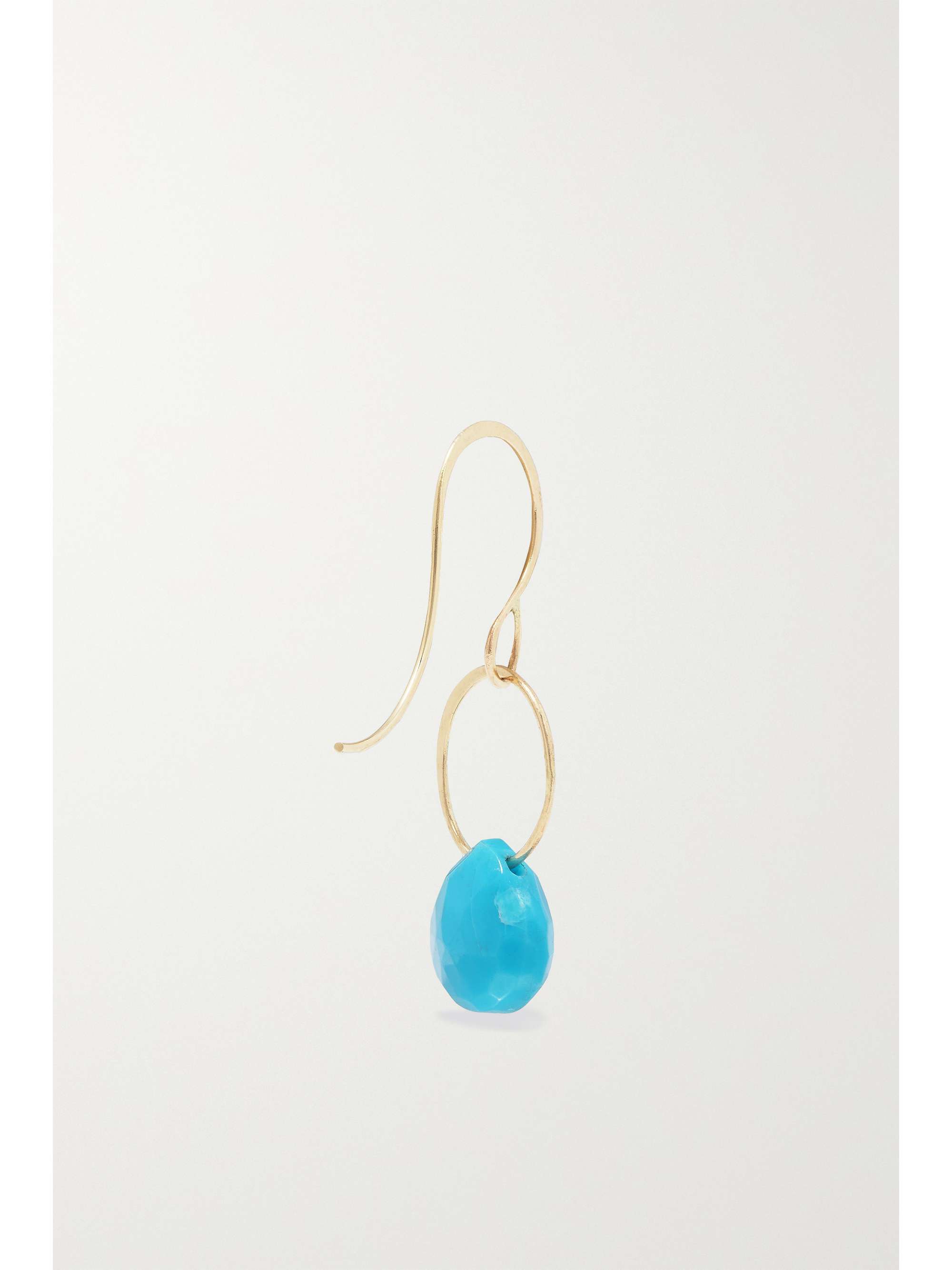 MELISSA JOY MANNING 14-karat recycled gold chrysoprase earrings