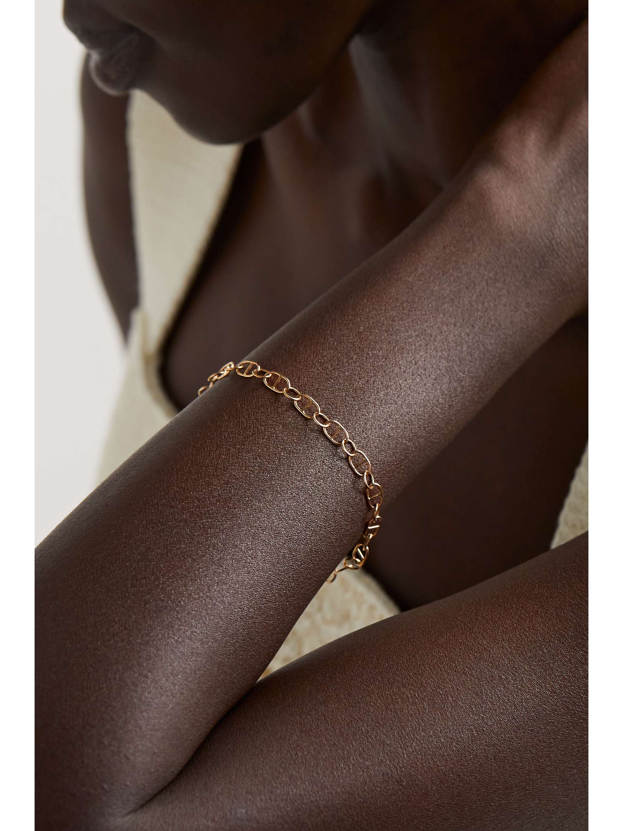 MELISSA JOY MANNING Armband aus recyceltem 14 Karat Gold