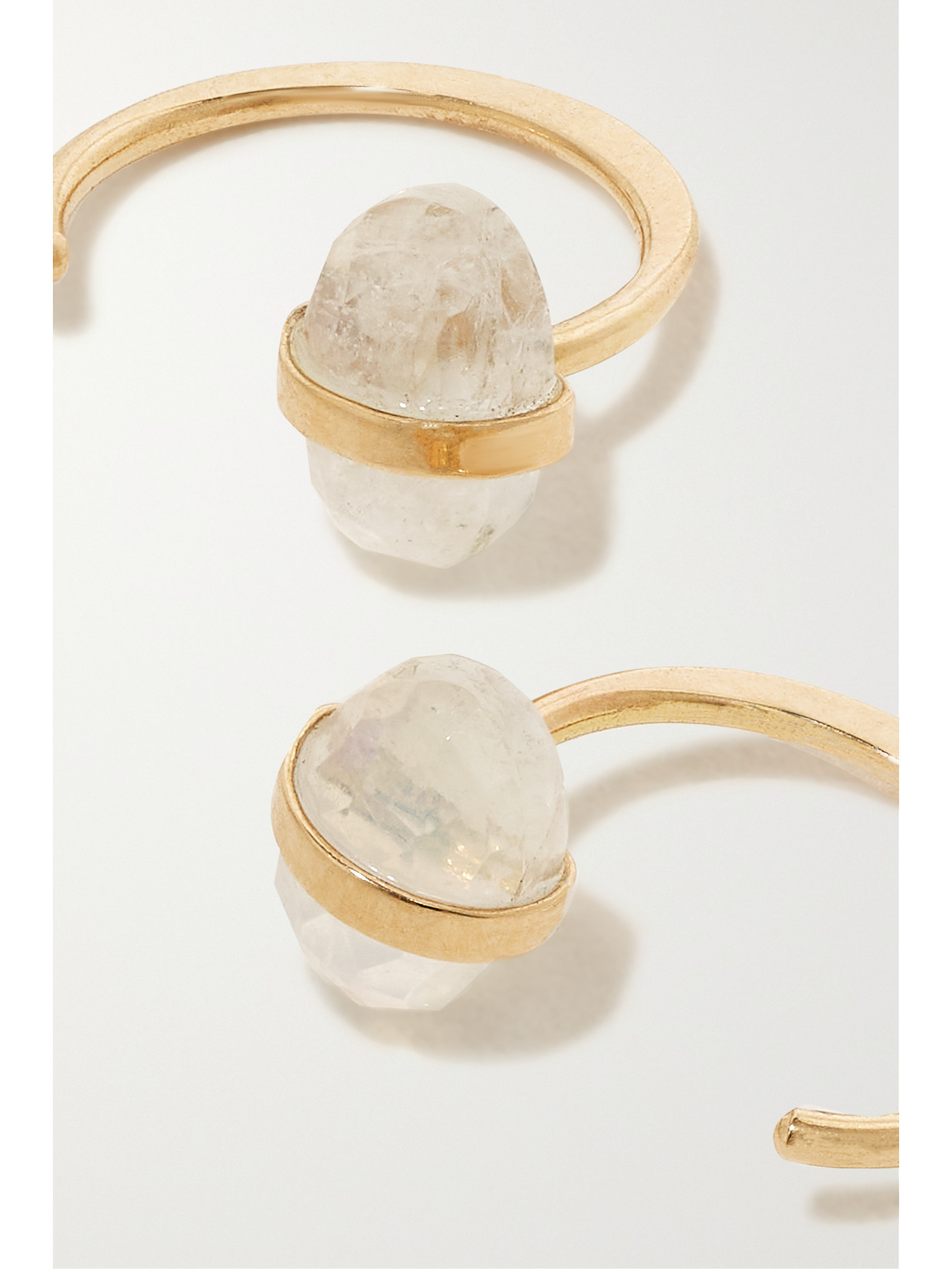 Melissa Joy Manning 14-karat Recycled Gold Moonstone Earrings In Gold