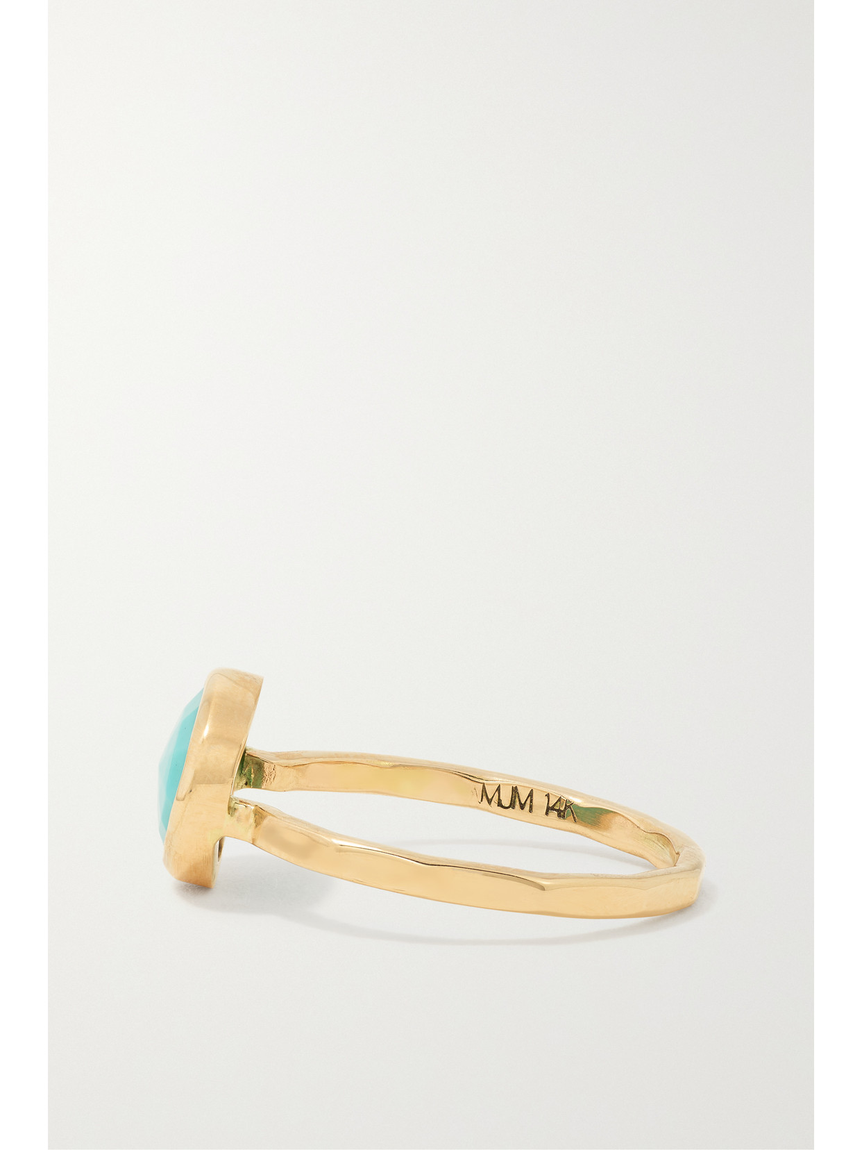 Melissa Joy Manning 14-karat Recycled Gold Turquoise Ring In Gold