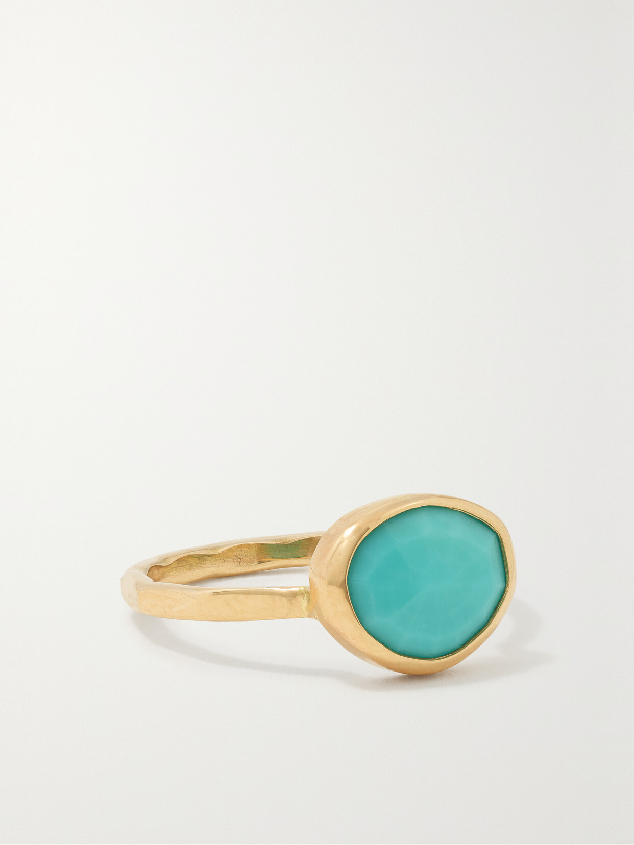 Melissa Joy Manning 14-karat Recycled Gold Turquoise Ring