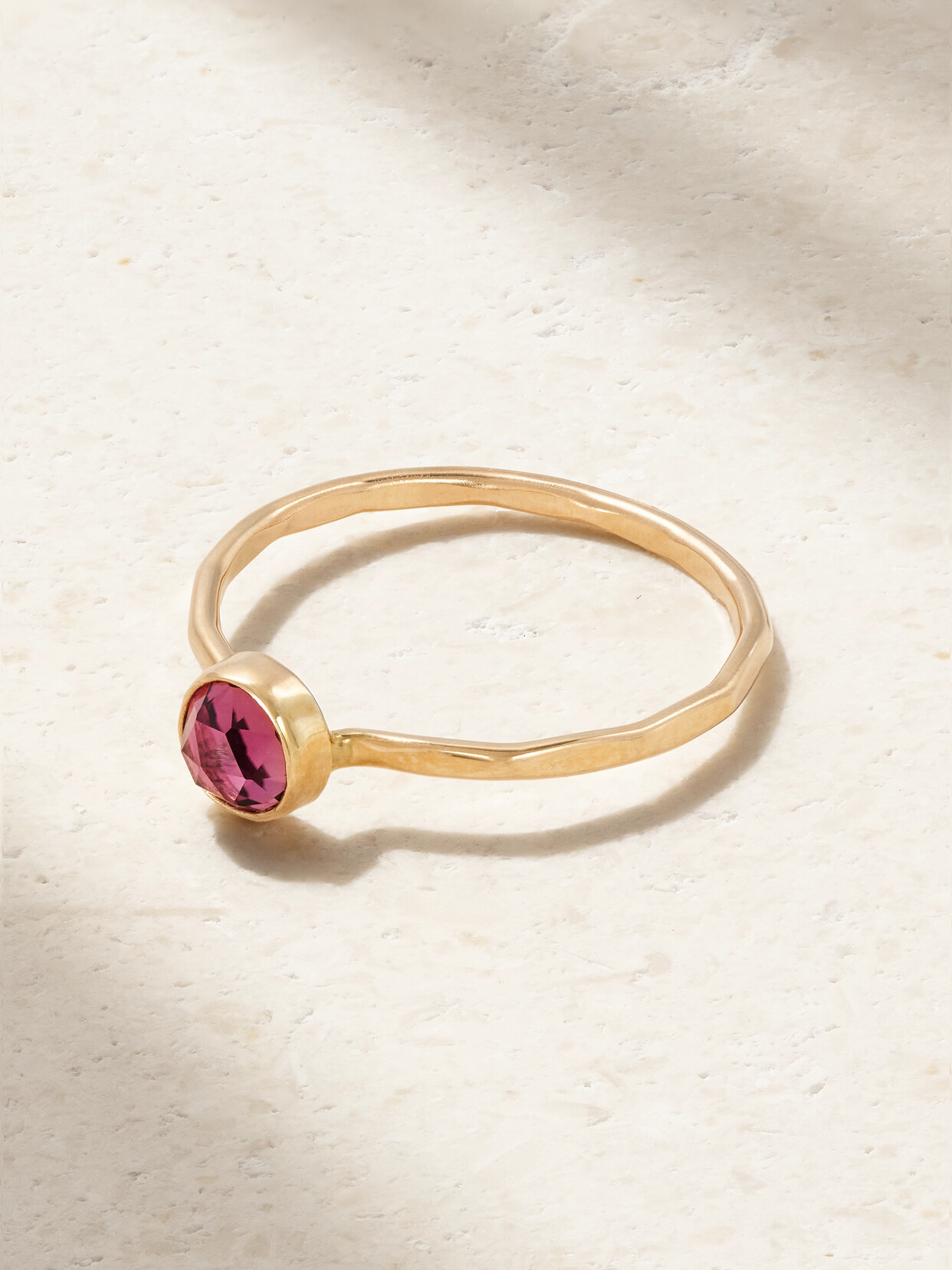 Melissa Joy Manning - 14-karat Recycled Gold Tourmaline Ring - Pink