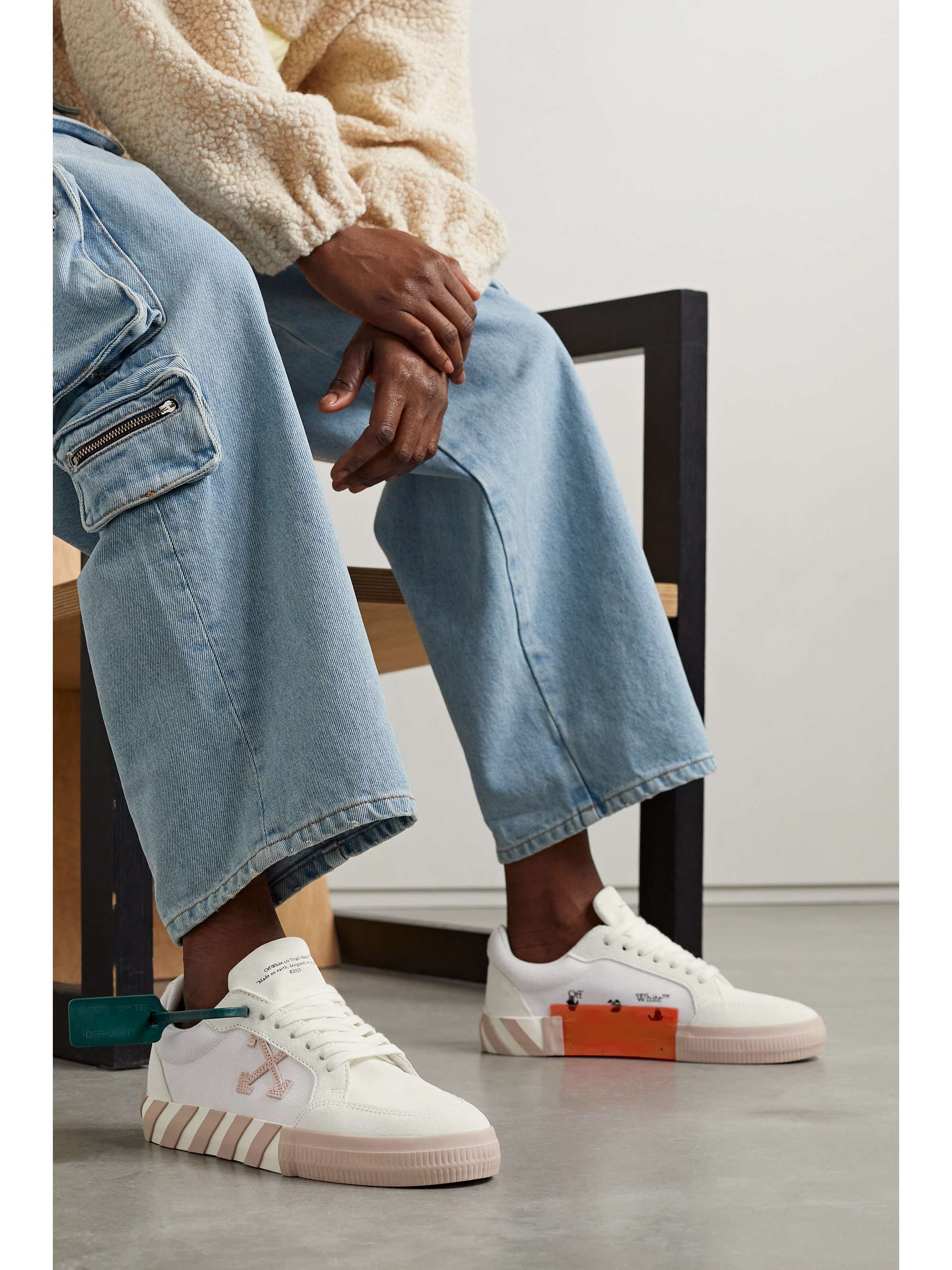 OFF-WHITE Low Vulcanized canvas | NET-A-PORTER