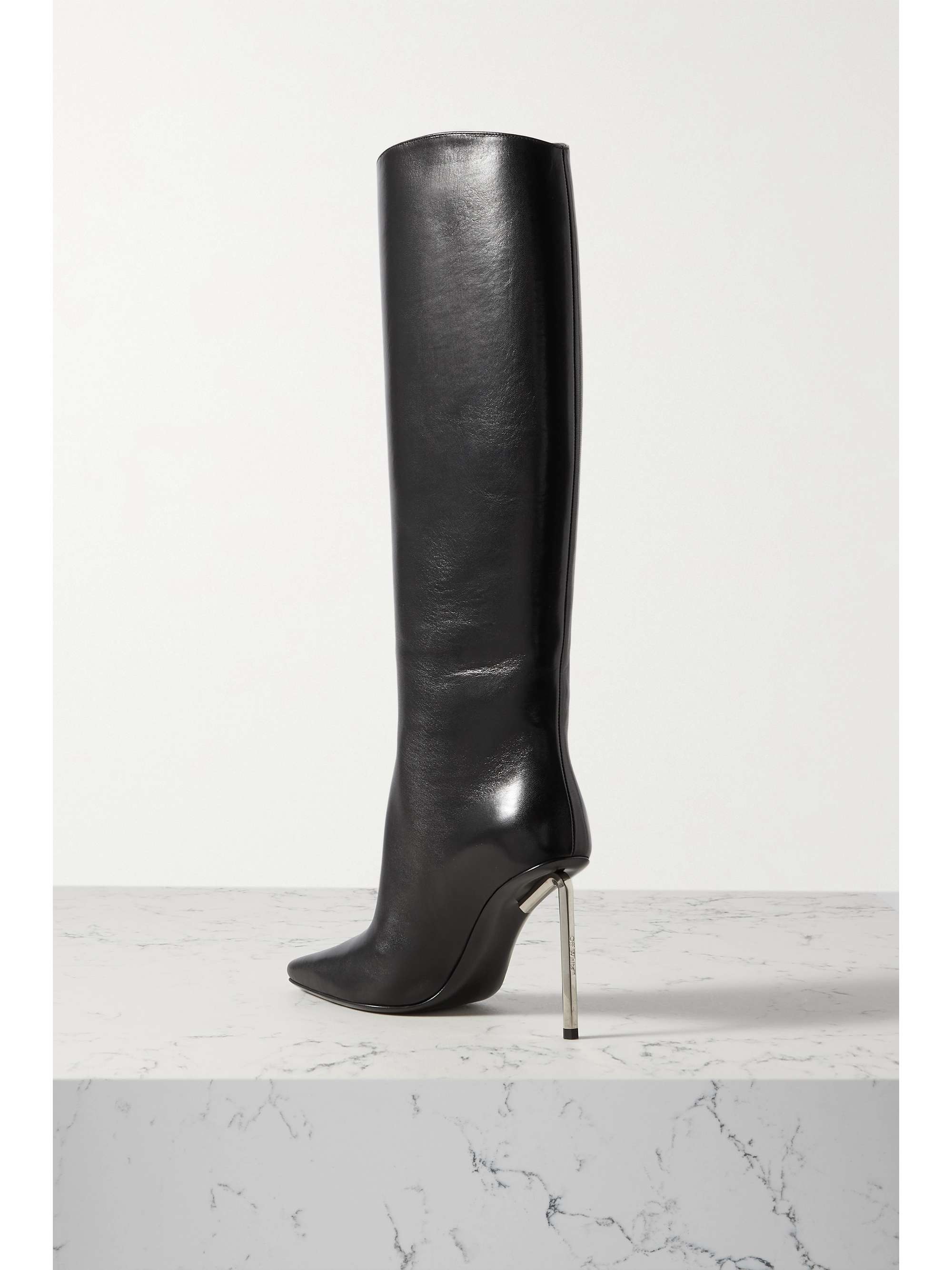OFF-WHITE Allen leather knee boots