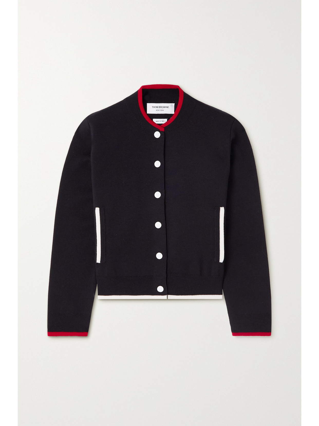 Thom Browne Wool-blend Cardigan