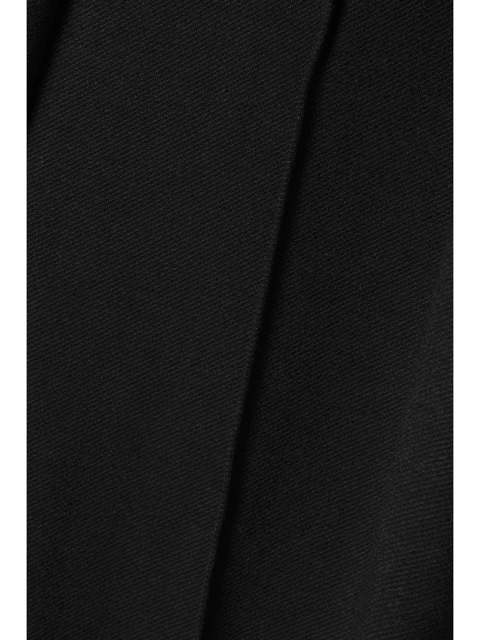 ANINE BING Virginia cropped stretch-twill straight-leg pants