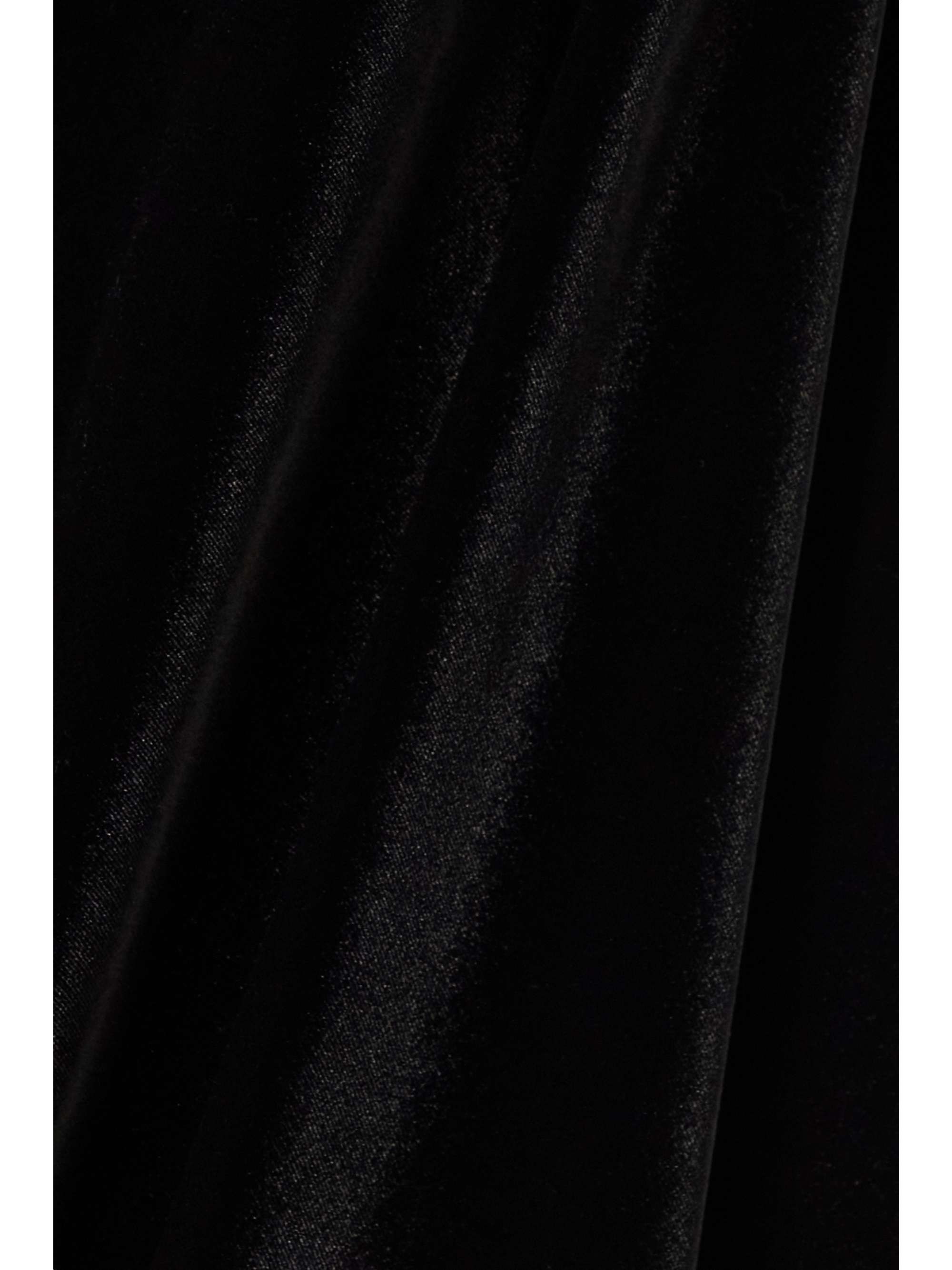 ALEXANDRE VAUTHIER One-shoulder cape-effect stretch-velvet midi dress