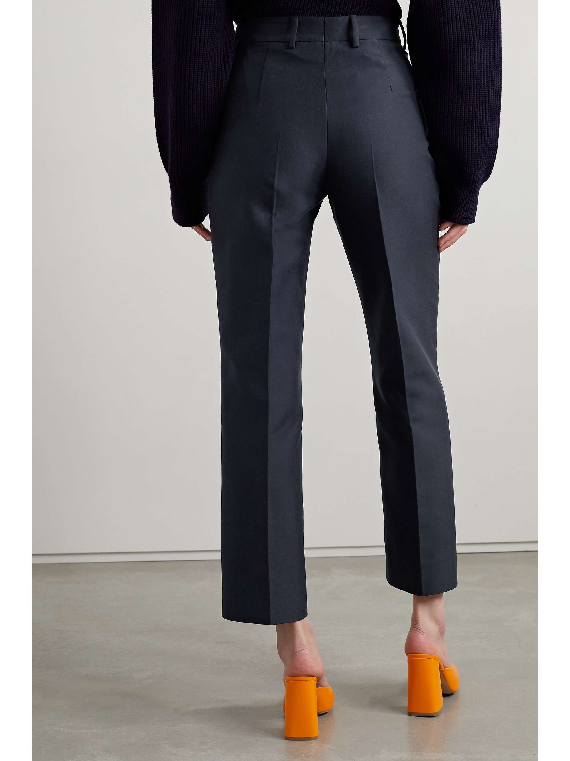 AKRIS Flow cotton-blend tapered pants