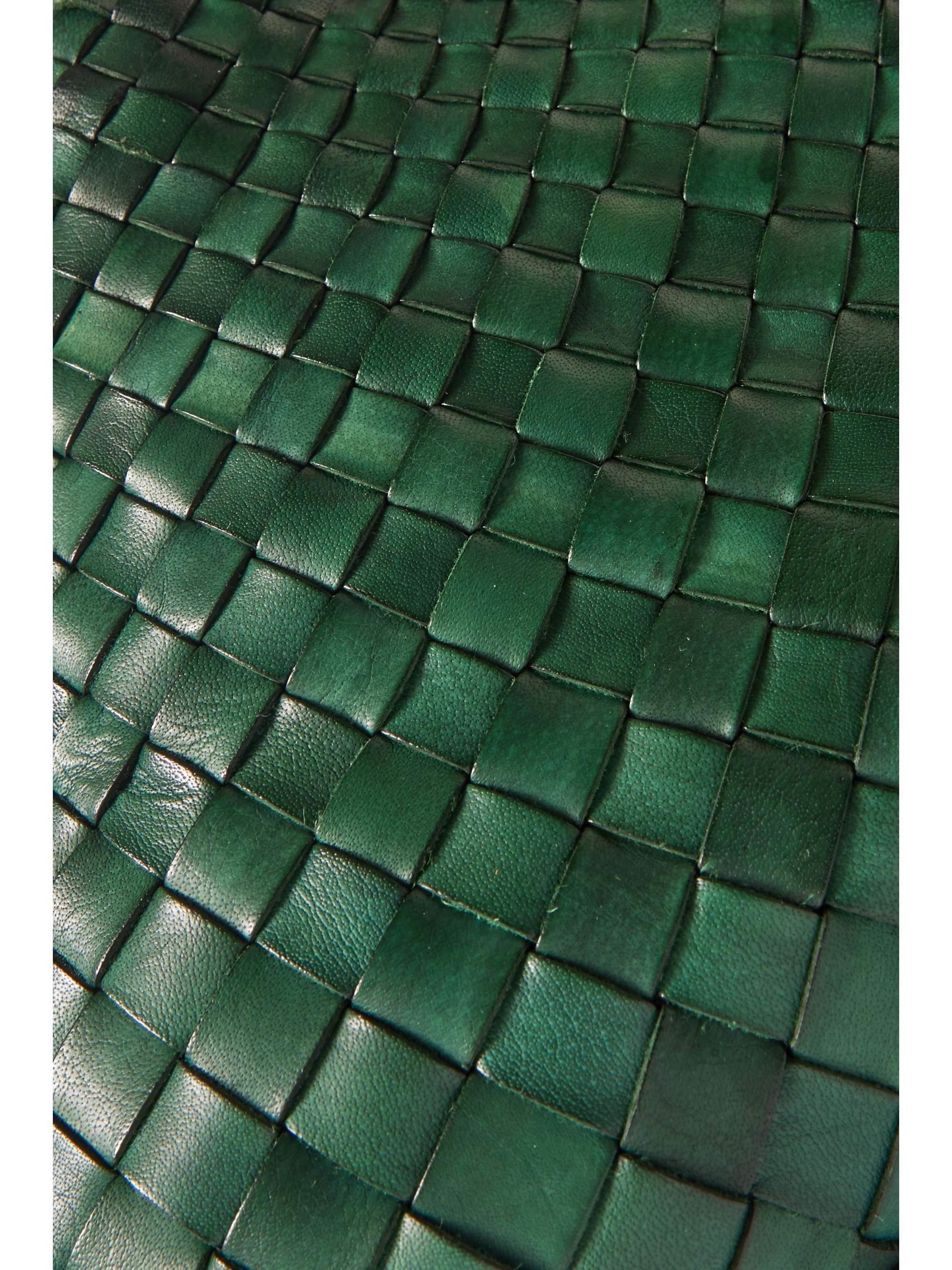 DRAGON DIFFUSION Santa Croce Big woven leather tote