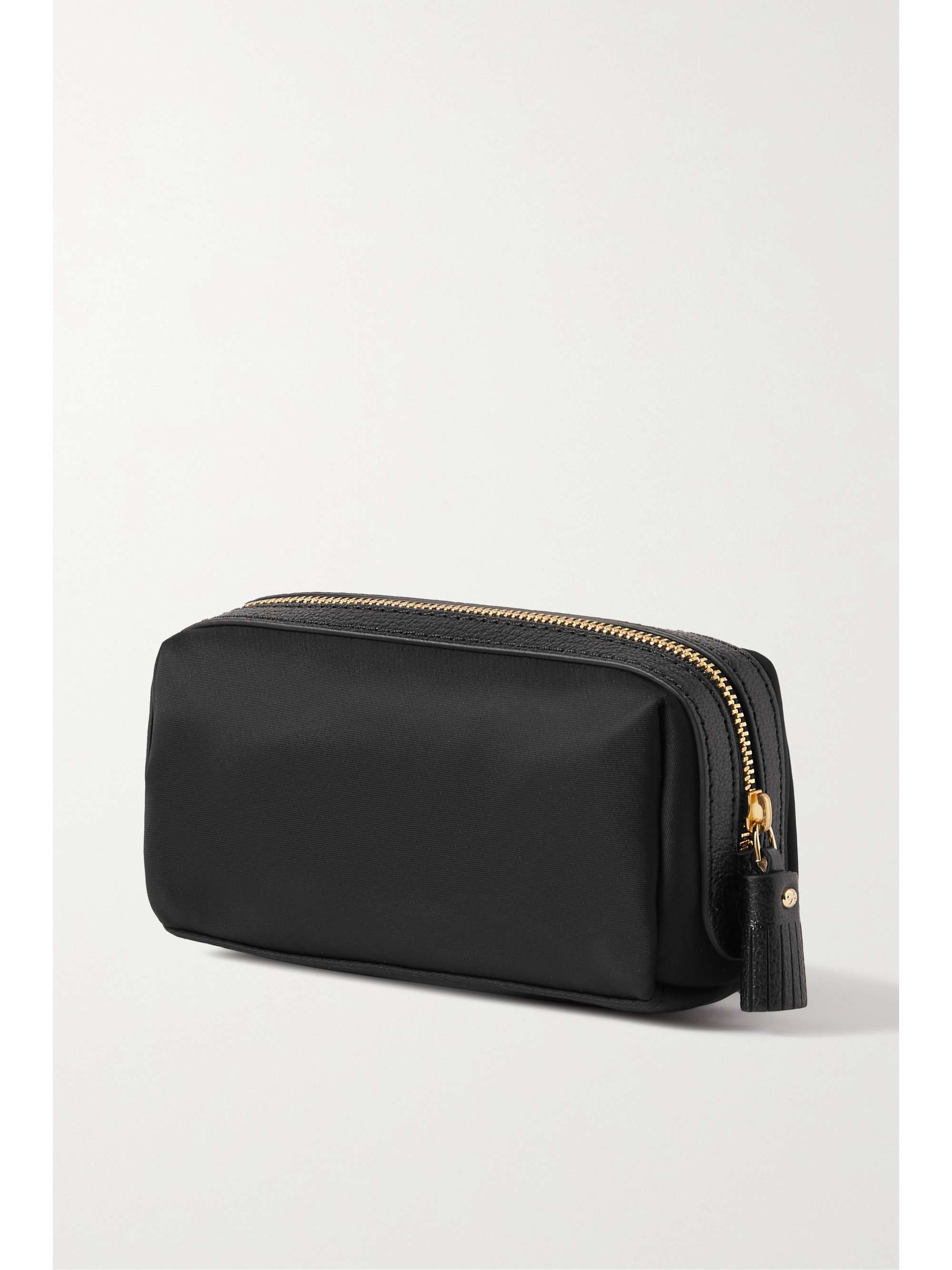 ANYA HINDMARCH + NET SUSTAIN Girlie Stuff Kosmetiktasche aus ECONYL® mit Besätzen aus strukturiertem Leder