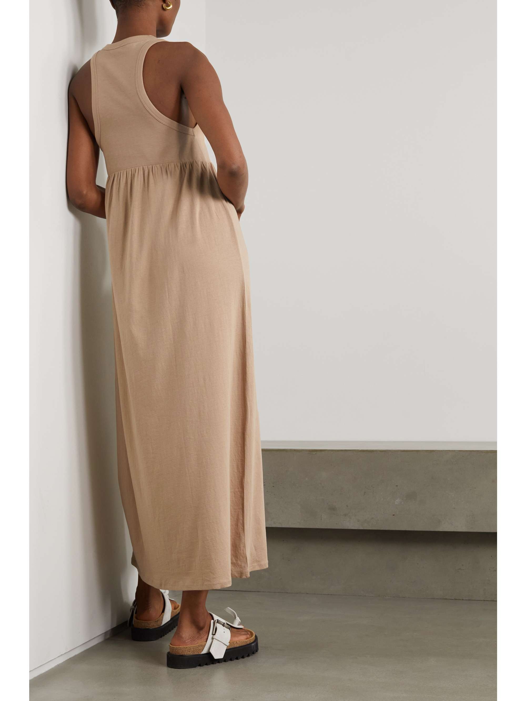 NET SUSTAIN gathered organic cotton 