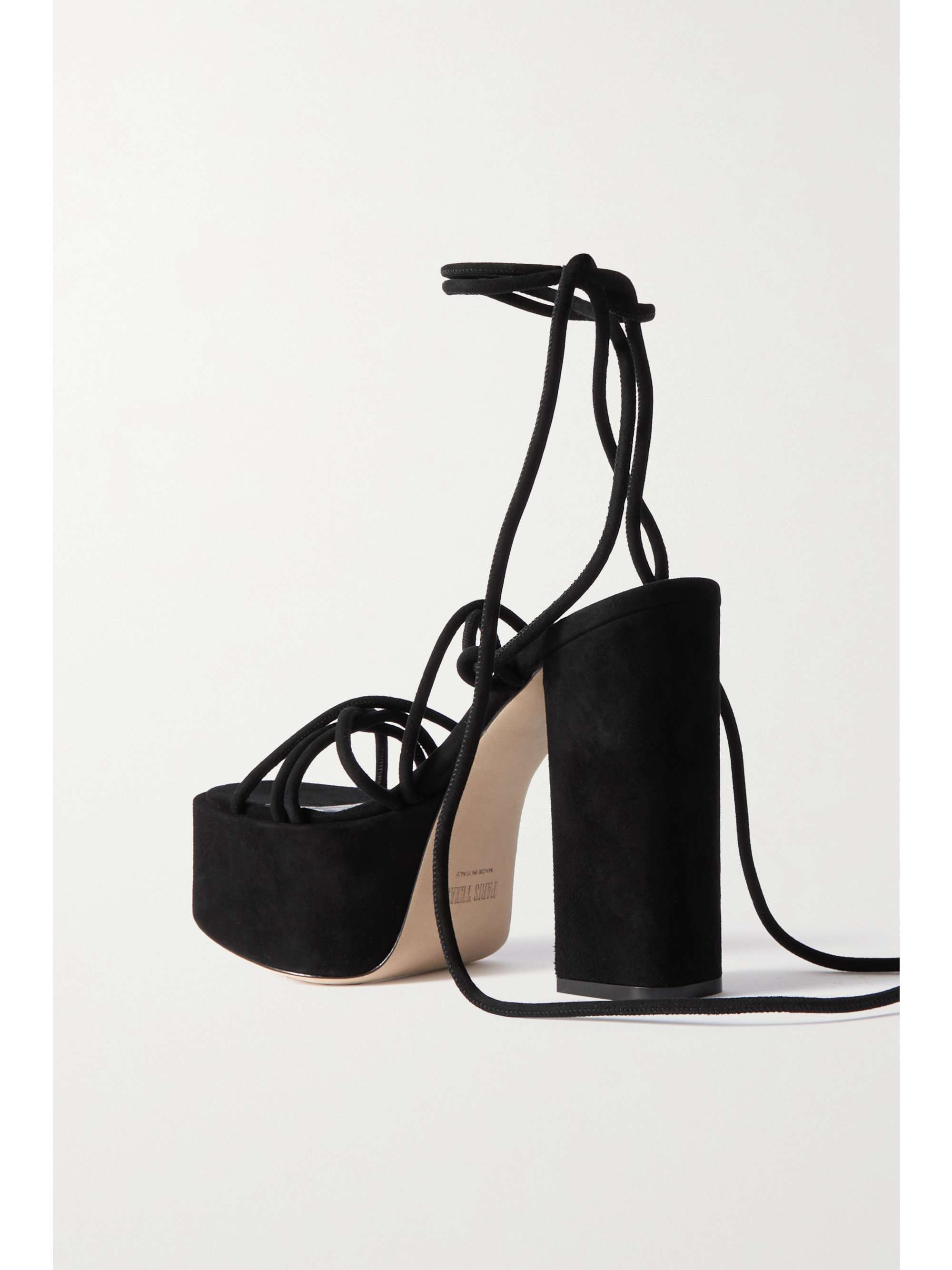 PARIS TEXAS Malena 130 suede platform sandals