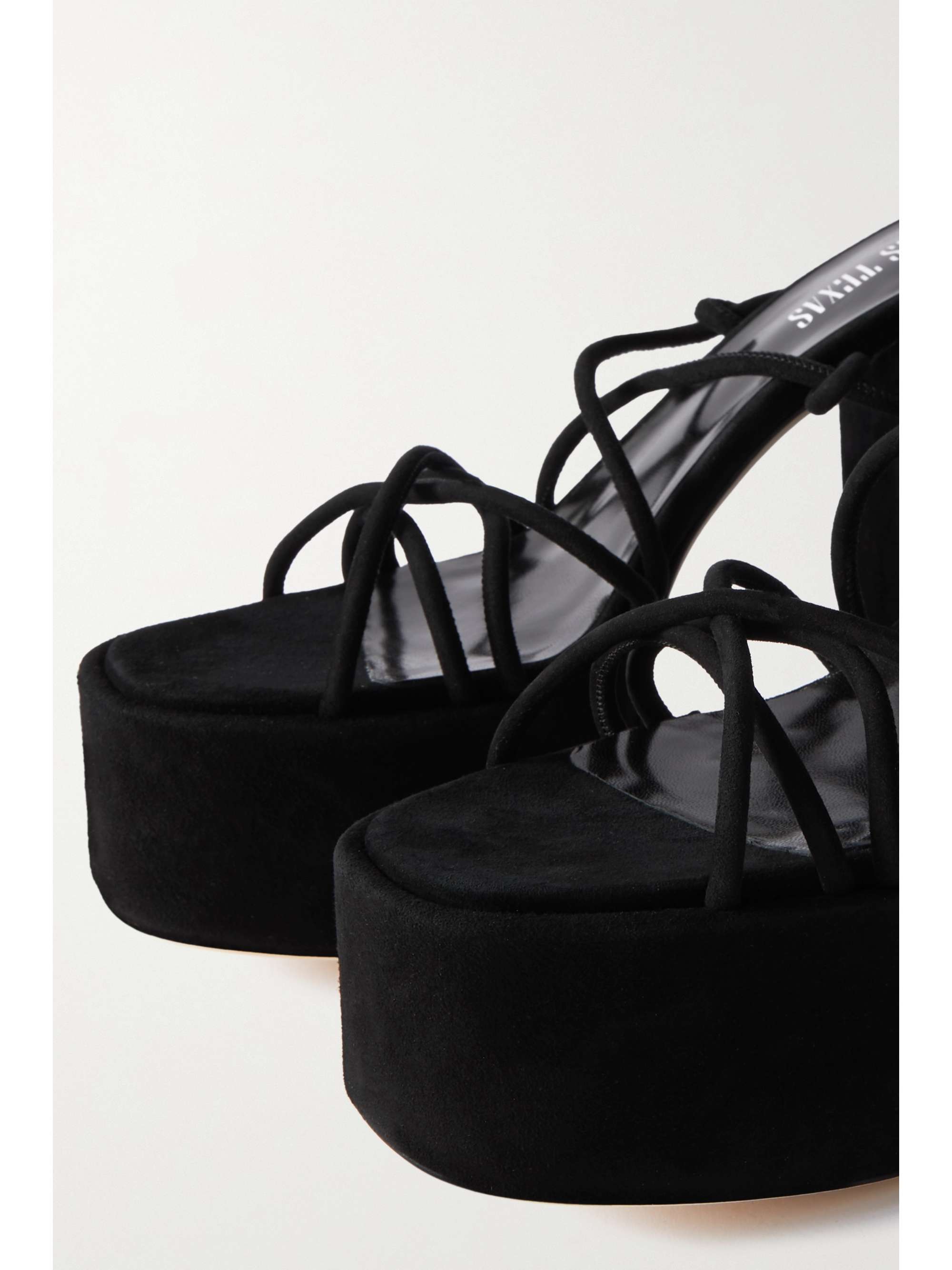 PARIS TEXAS Malena 130 suede platform sandals