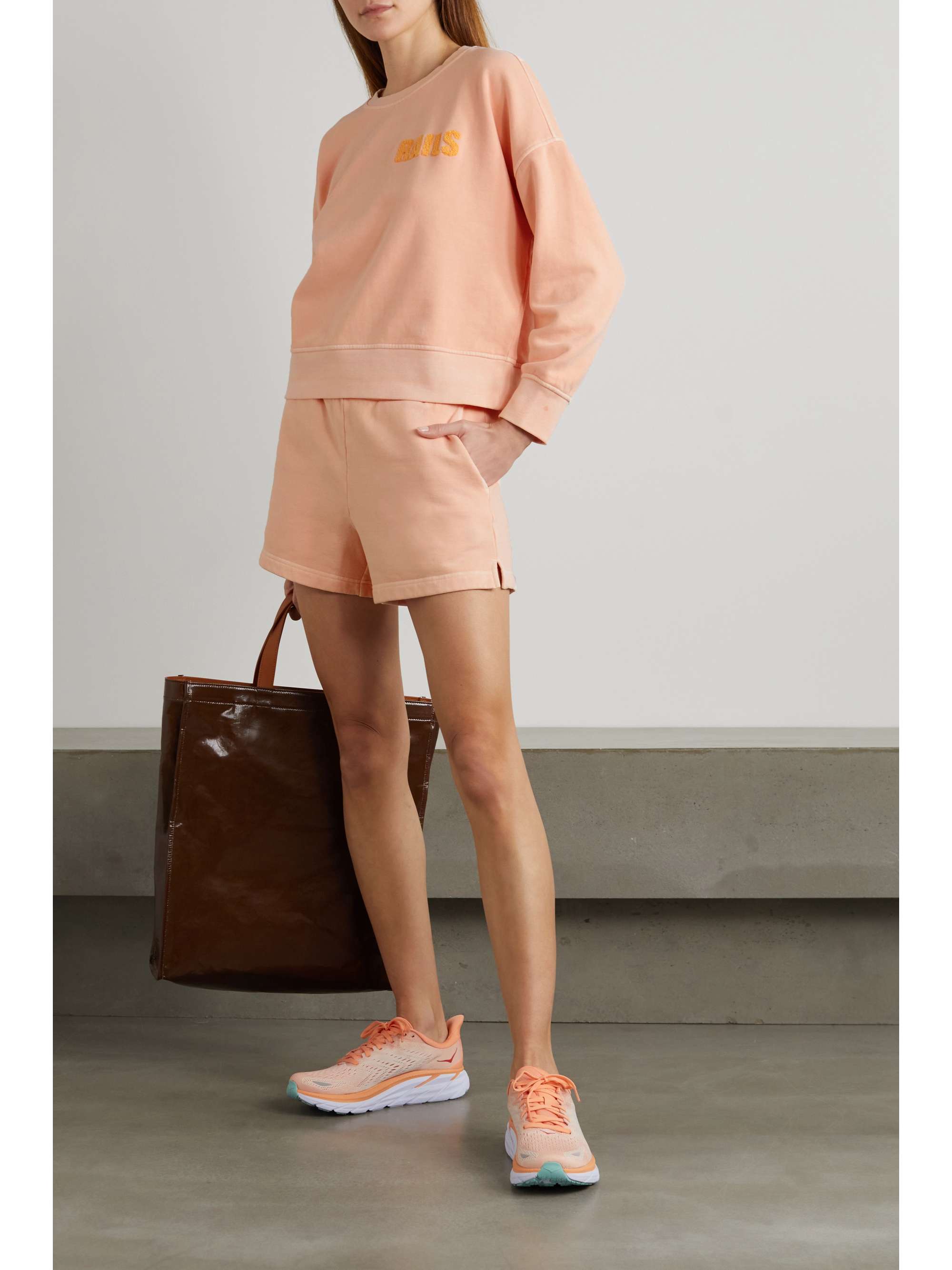 RAILS Jane cotton-jersey shorts