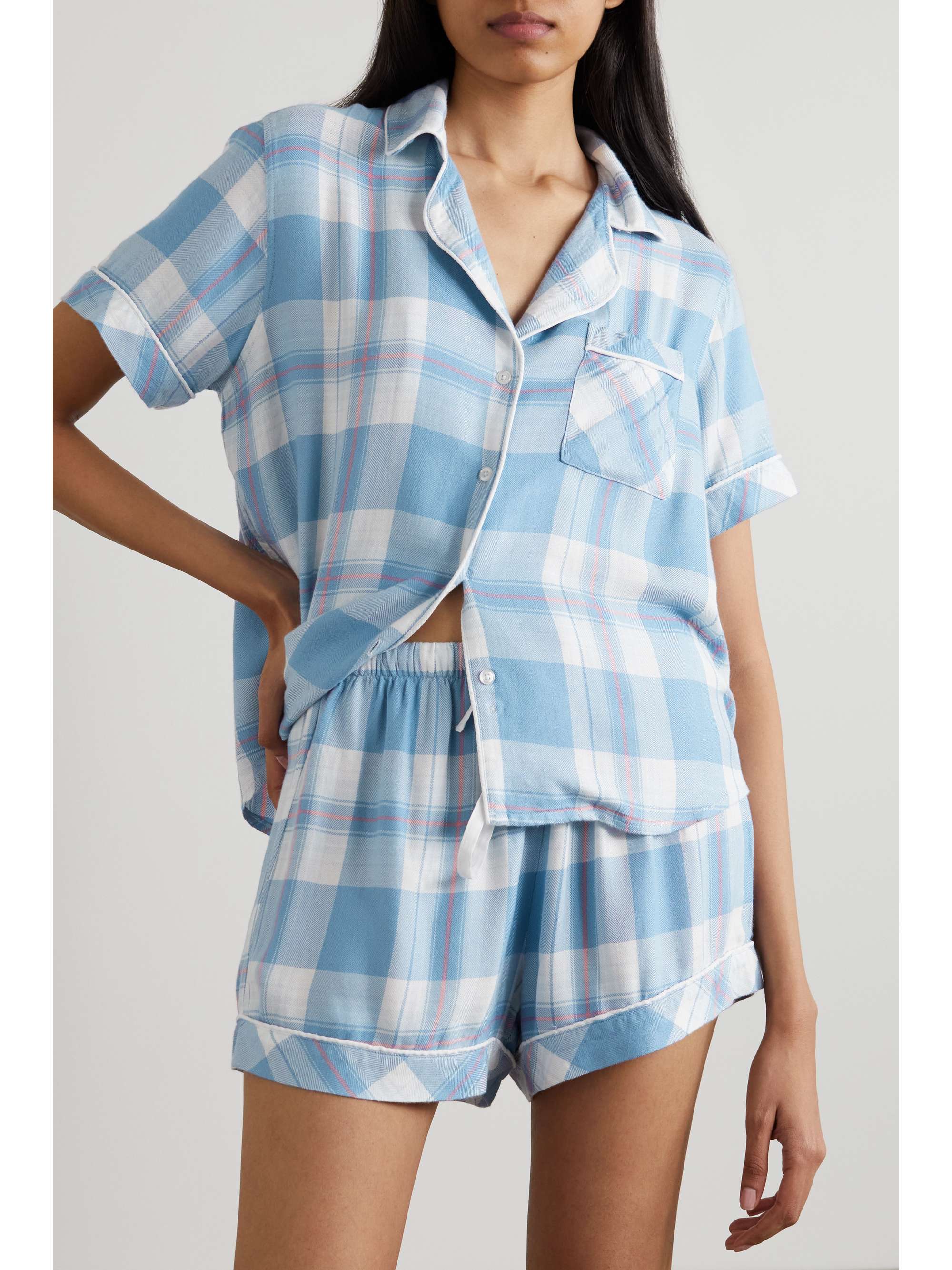 RAILS Darcie checked flannel pajama set