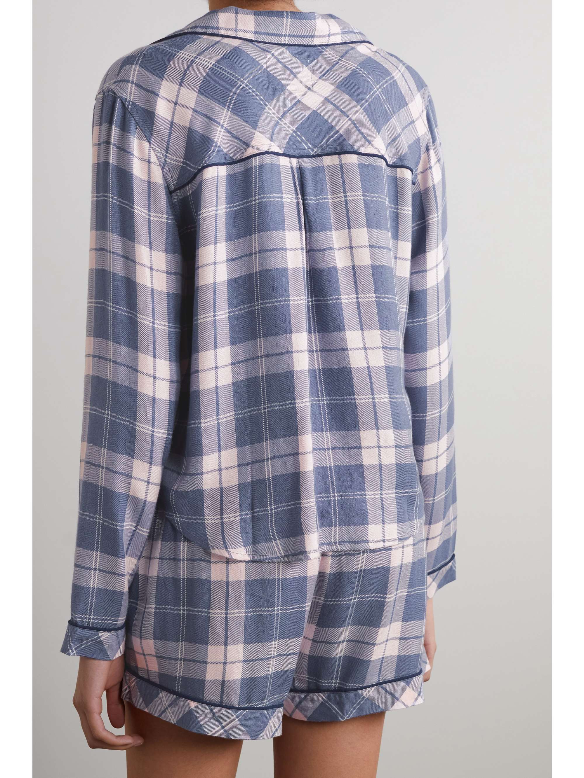 RAILS Clarise checked flannel pajama set