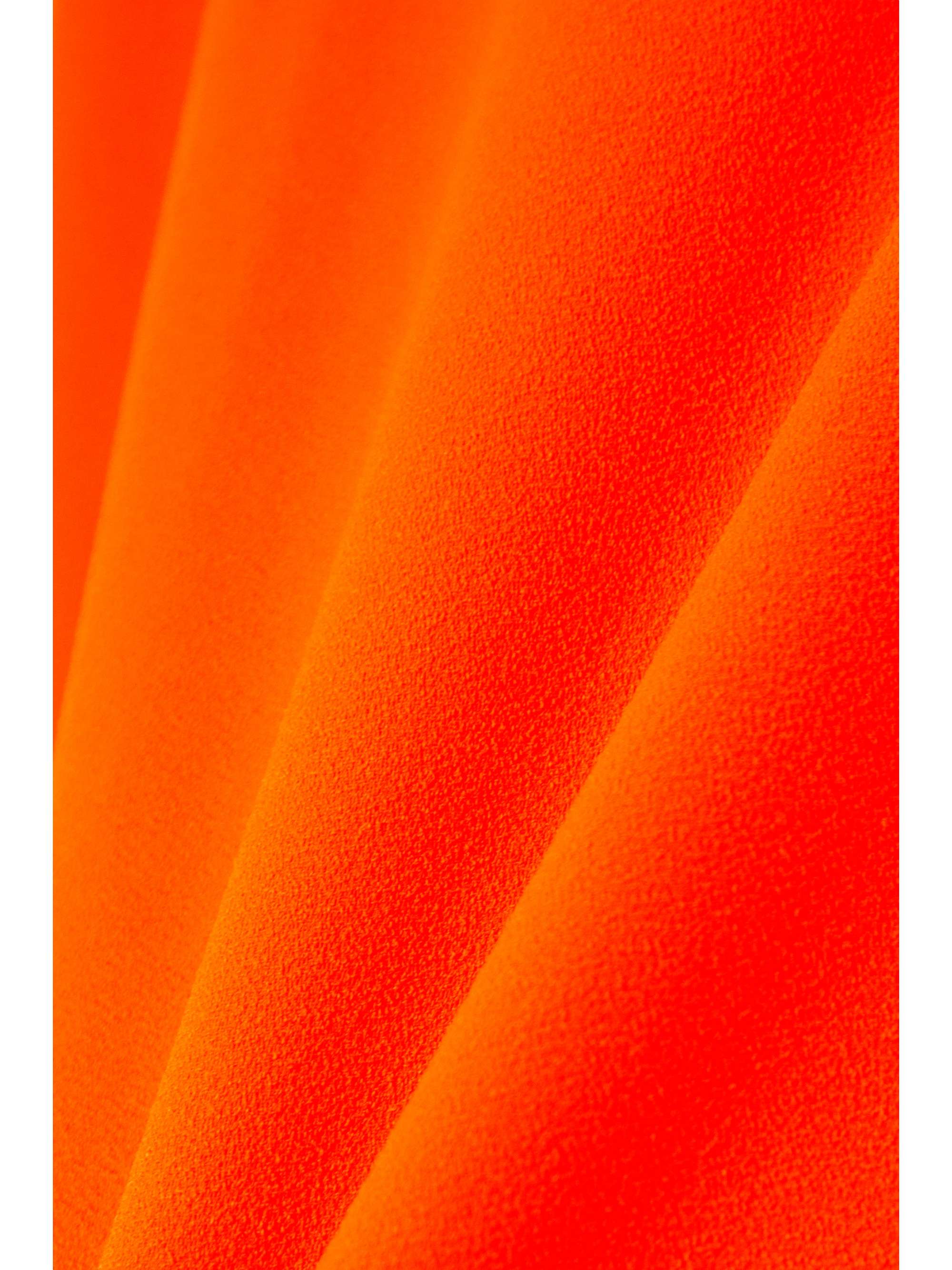 ALEX PERRY Lux strapless neon crepe mini dress