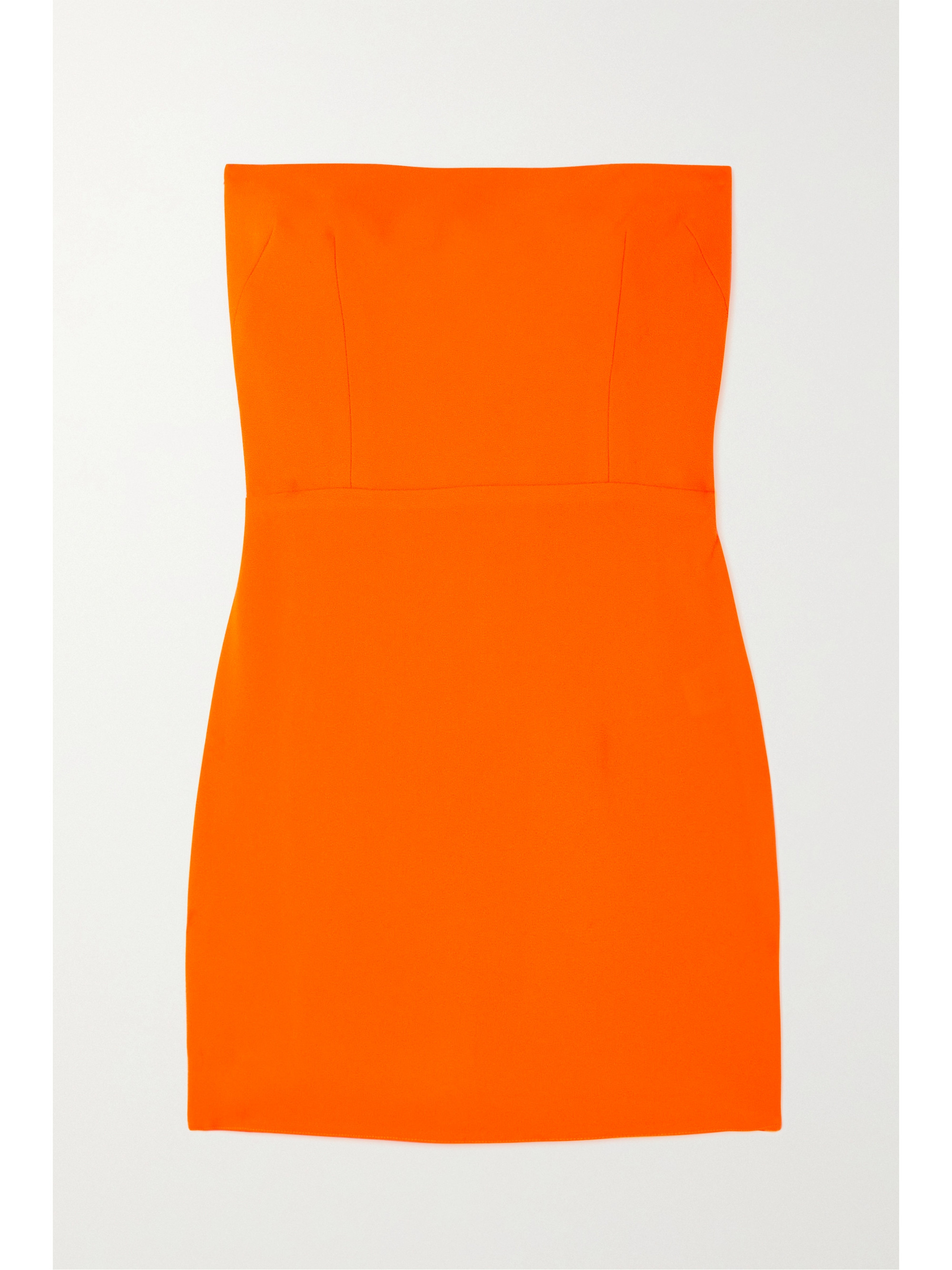 Alex Perry Lux strapless crepe mini dress